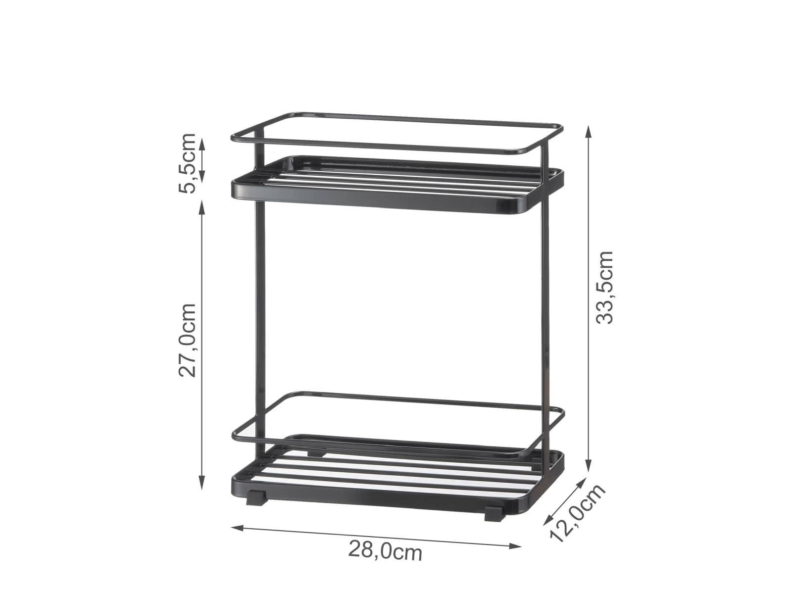 Yamazaki Badregal "Tower" Standregal Metall 28x33x12cm, günstig online kaufen