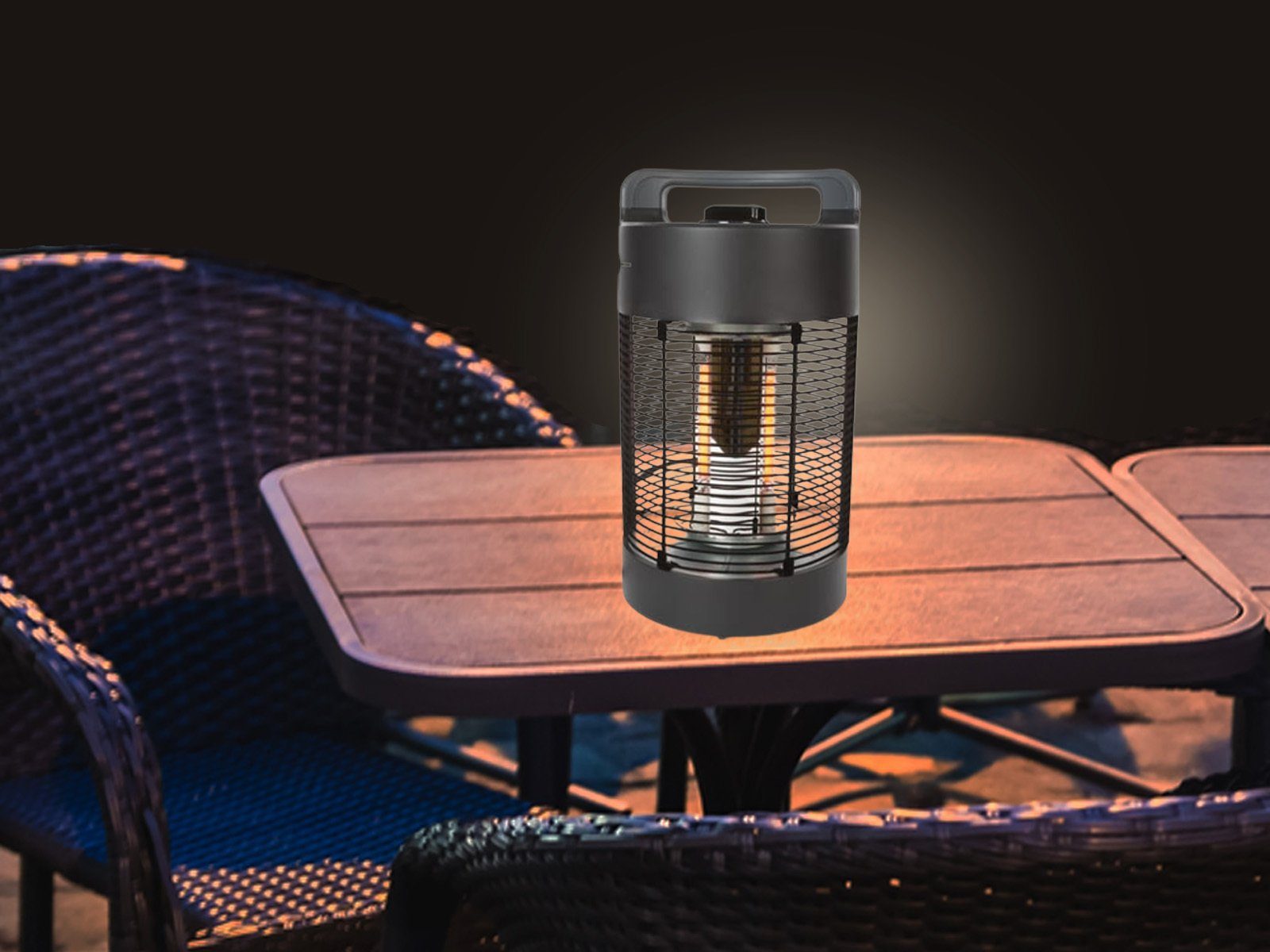 PEREL Terrassenstrahler, 700 W, Infrarot Terrassen-heizstrahler günstig online kaufen
