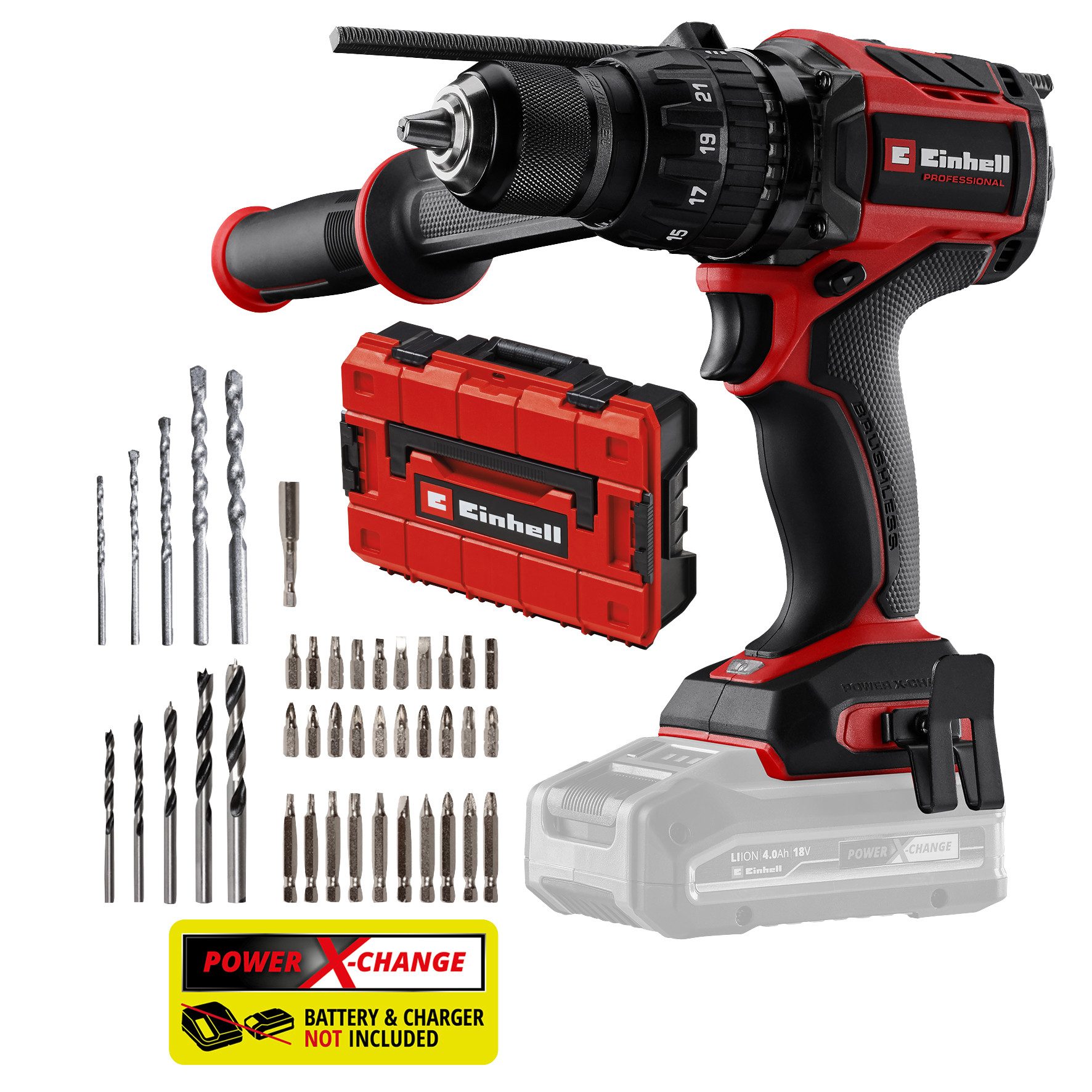 Einhell Akku-Schlagbohrschrauber TP-CD 18/120 Li-i BL +41 -Solo