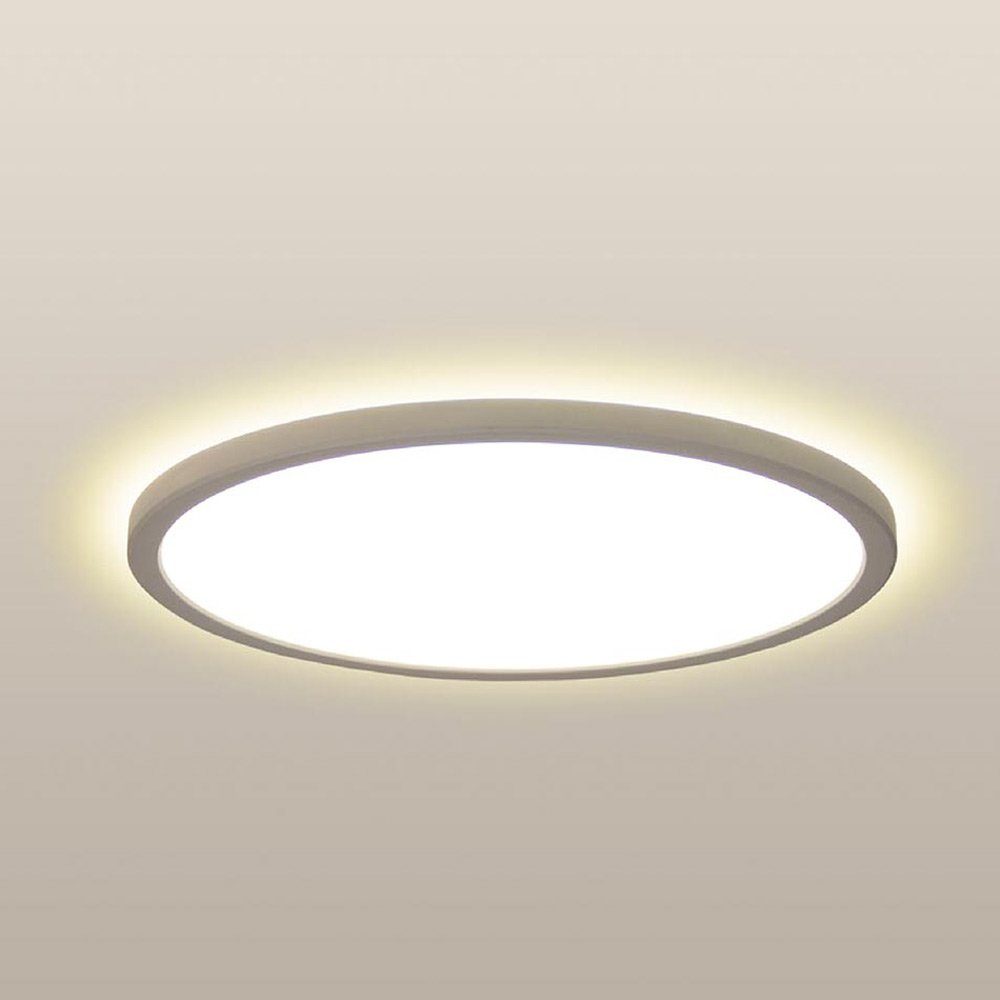 Licht-Trend Deckenleuchte LED Deckenleuchte Board 60 Dimmbar 2700K Weiß, Warmweiß