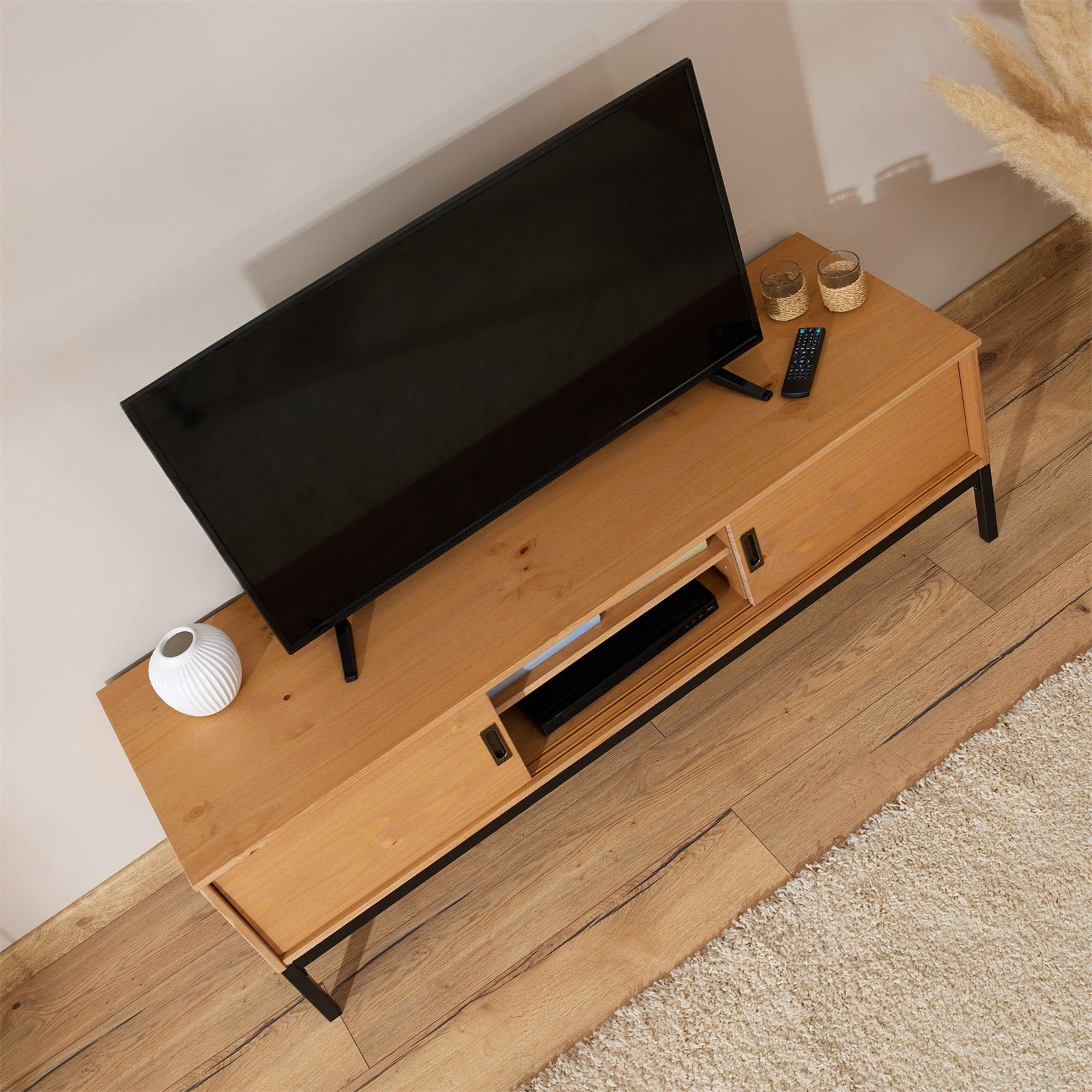 IDIMEX Lowboard SELMA, Lowboard TV Möbel Tisch Schrank Fernsehtisch Fernsehschrank Industrial