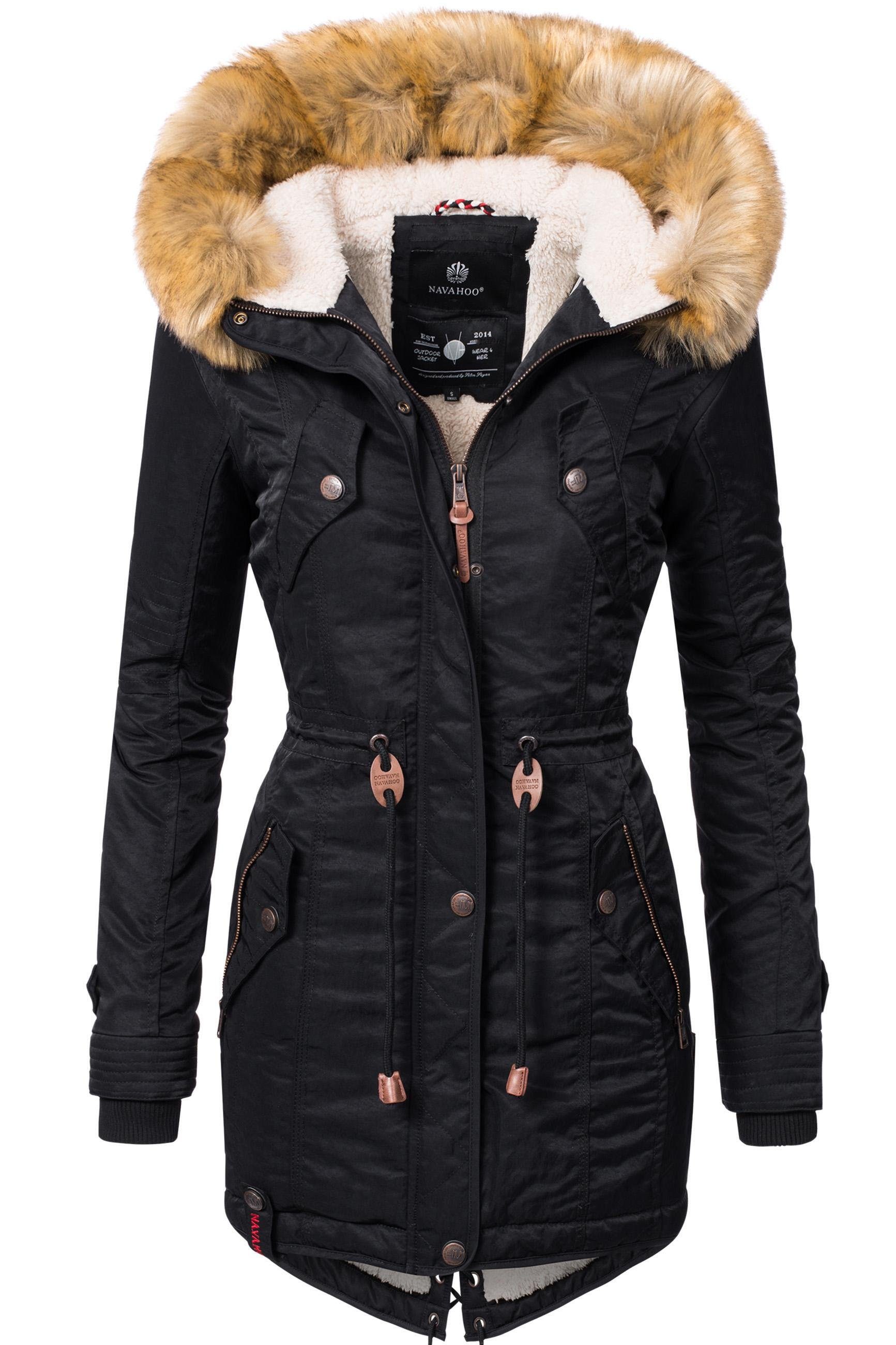 Navahoo Wintermantel La Viva hochwertiger Winterparka günstig online kaufen