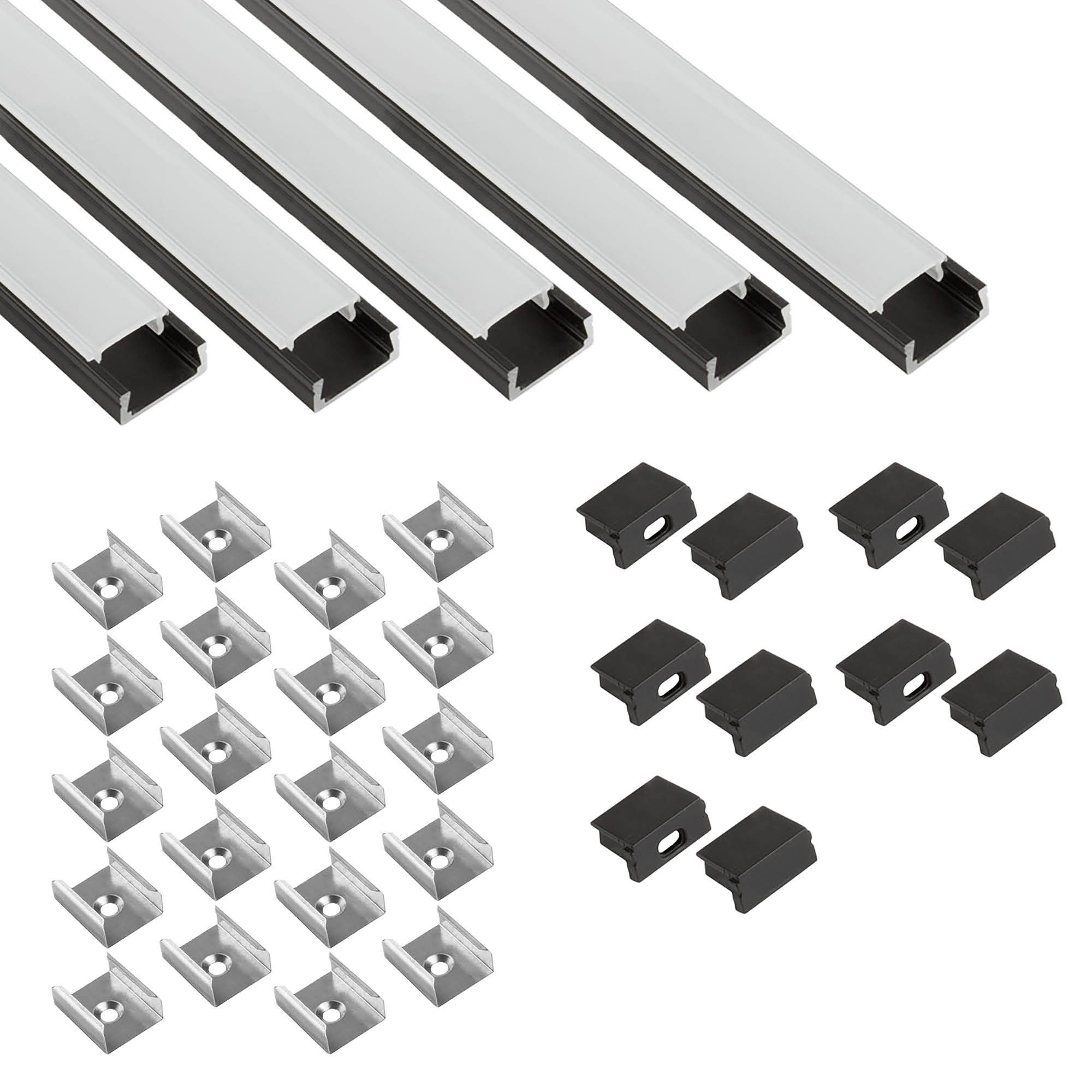 tktrading24 LED-Stripe-Profil 5x A15 LED Profil günstig online kaufen