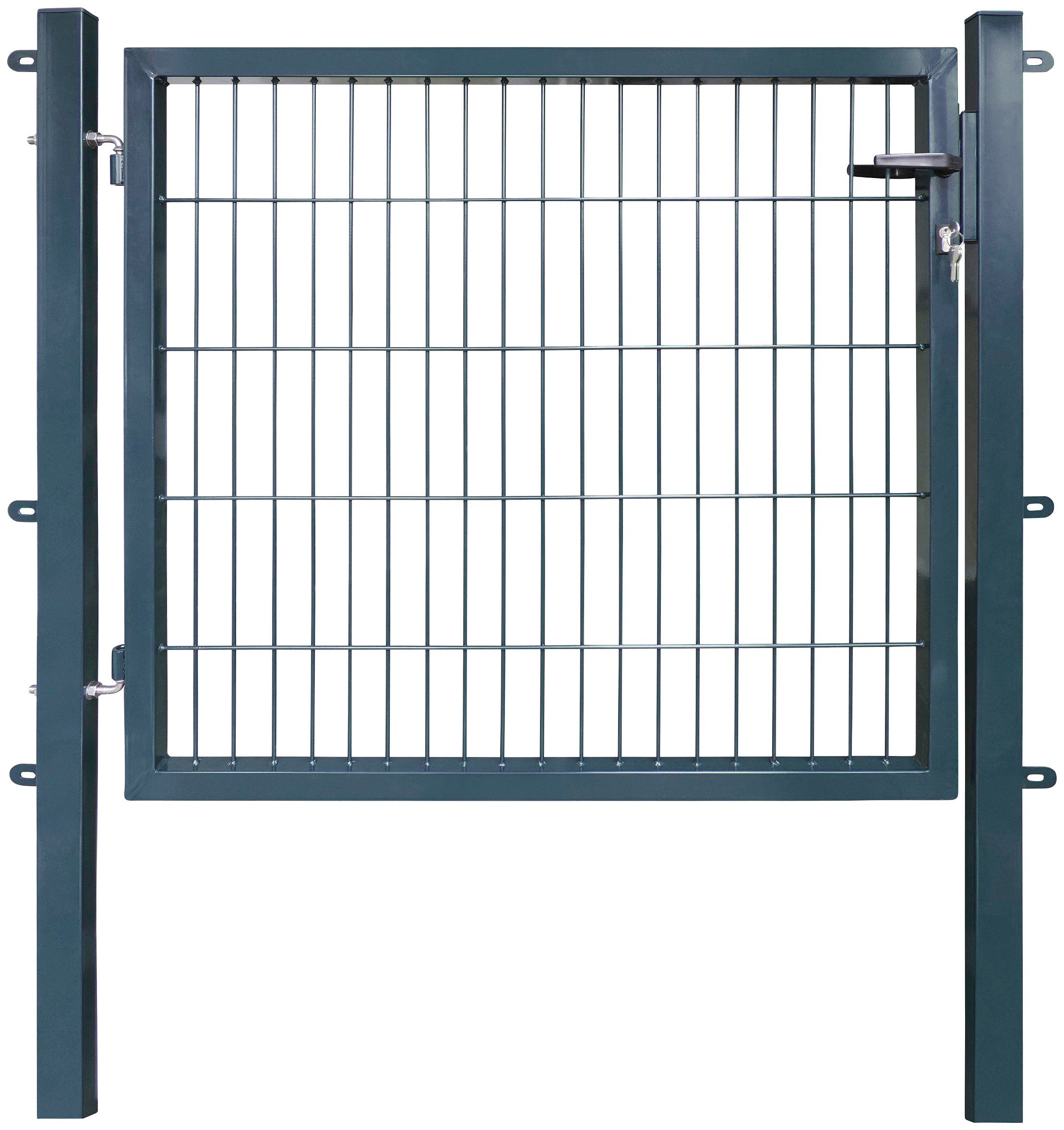 Arvotec Zauneinzeltür ESSENTIAL, Breite: 100 - 120 cm, Höhe: 80 - 200 cm, zum Einbetonieren