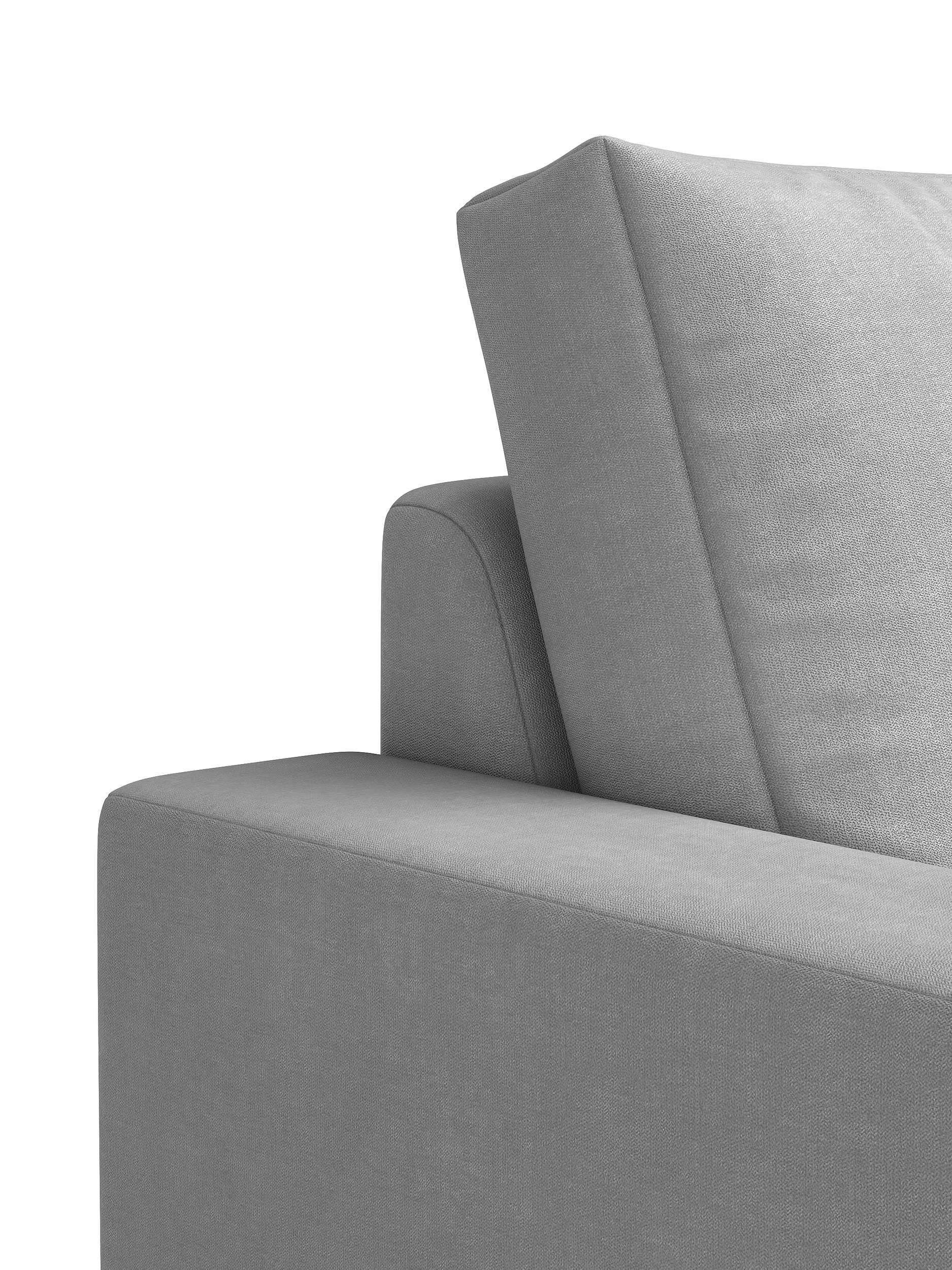Stylefy 3-Sitzer Sitzkomfort, mit Ari, im 3-Sitzer, Sofa, Europa Raum Modern stellbar, und Rückenlehne, made Design, frei Armlehnen in