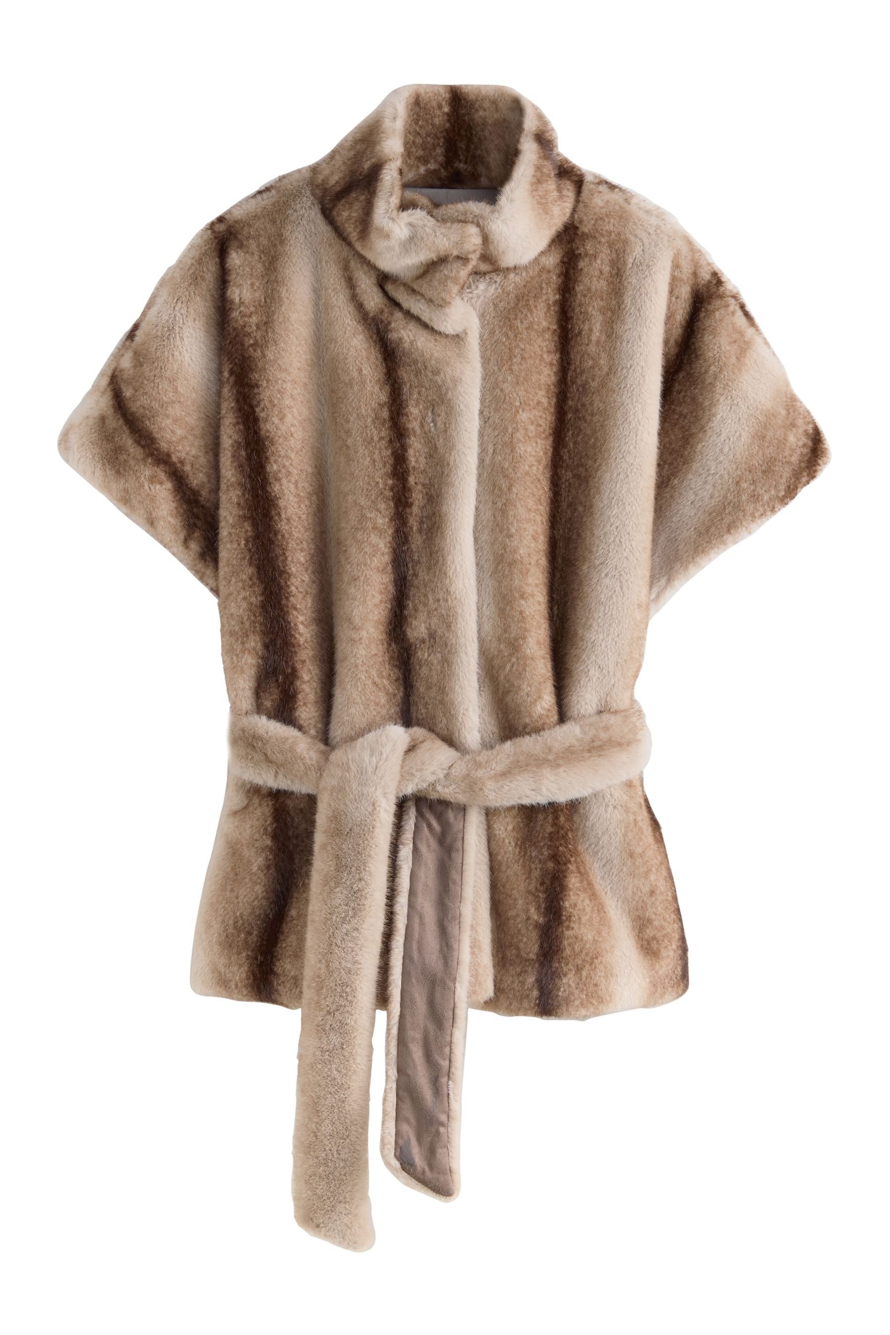 Next Steppweste Gilet aus Kunstfell mit Gürtel (1-tlg) günstig online kaufen