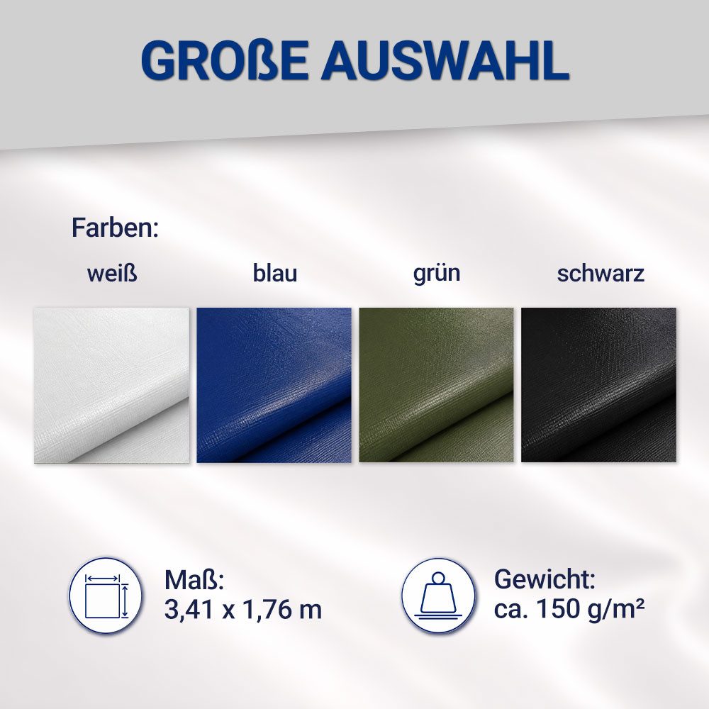 Z-Tex Schutzplane Bauzaunplane ca. 150 g/m² Sichtschutz Zaunblende Plane blickdicht (1-St)