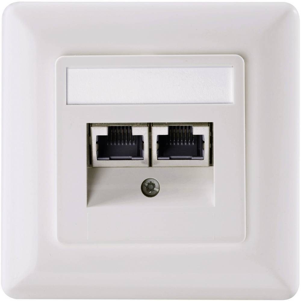 Netzwerk-Anschlussdose CAT 5e Netzwerk-Adapter
