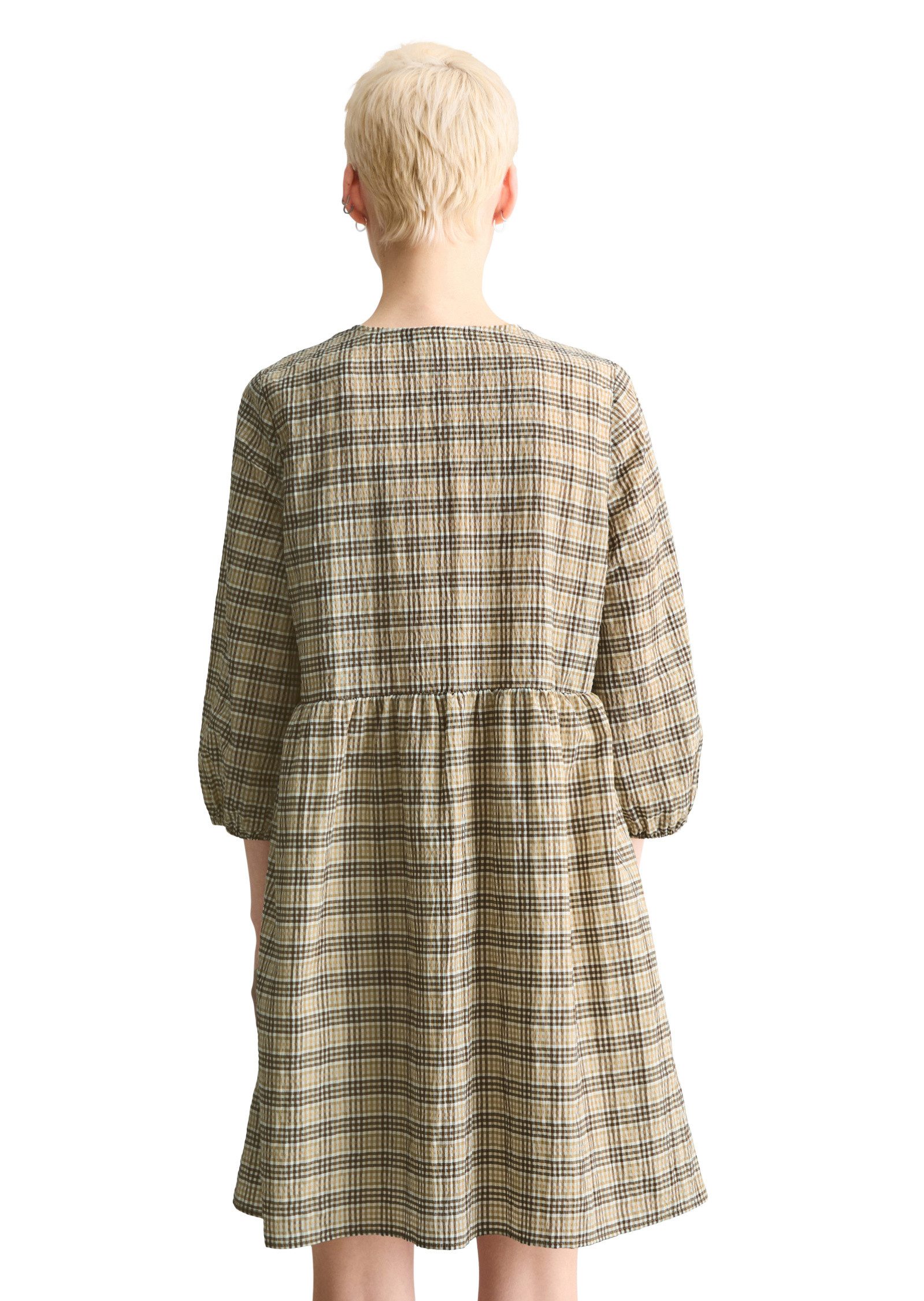 Marc O'Polo DENIM Minikleid aus Baumwolle-Mix