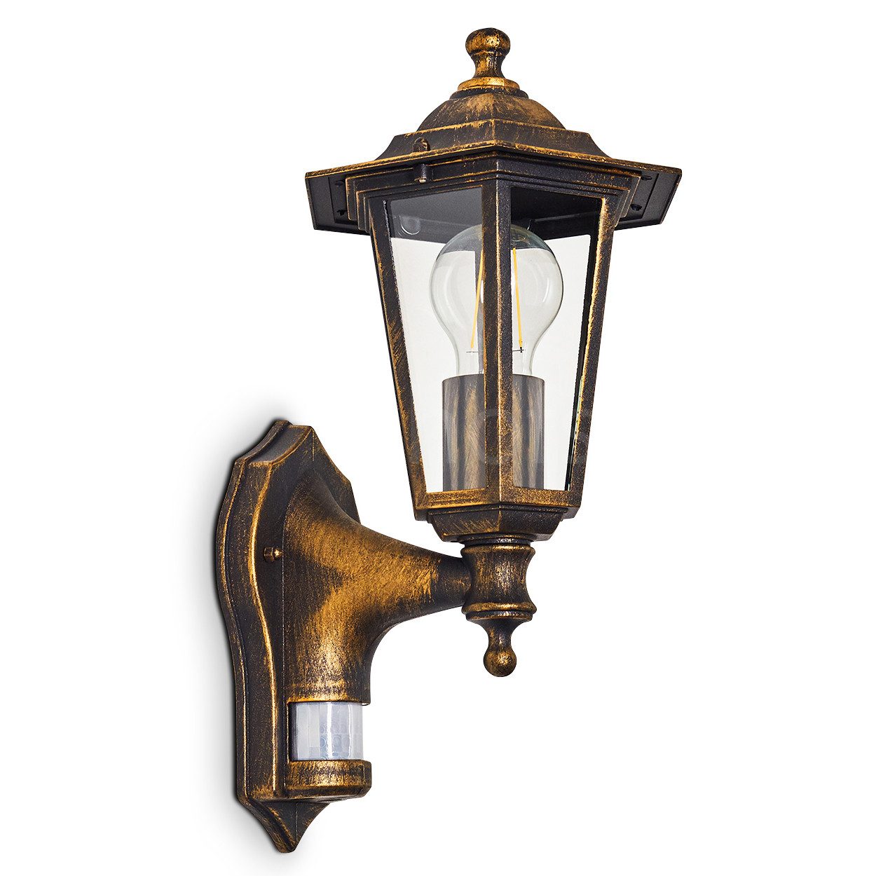 hofstein Außen-Wandleuchte »Rivale« Außenwandlampe Aluguss in günstig online kaufen