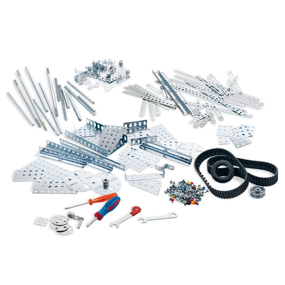 Eitech eitech Erweiterungsset 00900 Metallbaukasten, (Modellbauset, 380 St., Bausatz), Stabilbaukasten M4, Made in Germany