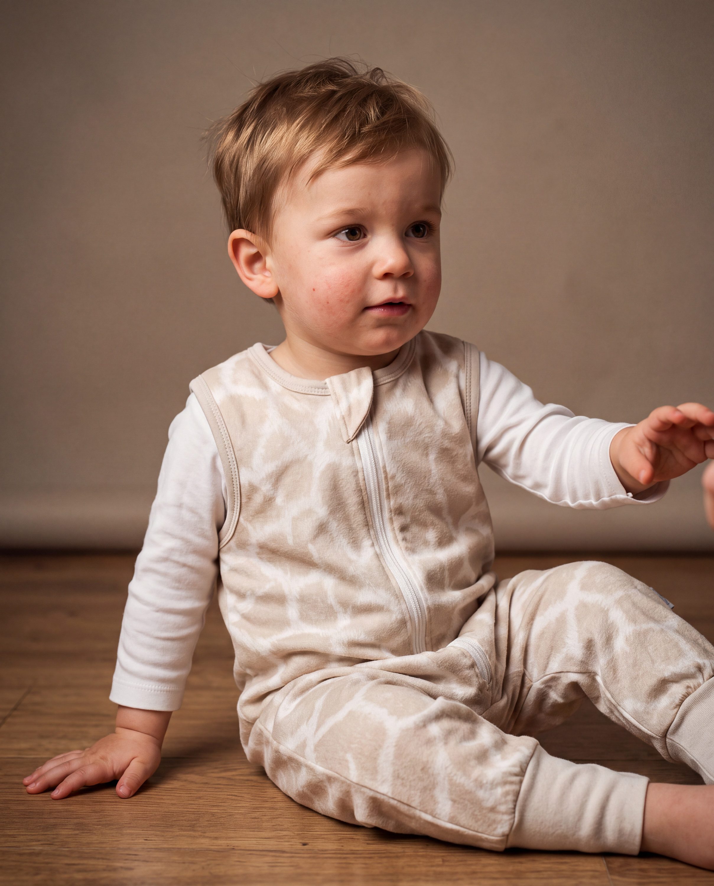 TupTam Babyschlafsack Schlafsack mit Beinen ohne Ärmel 2.5 TOG Ganzjahr – Bild 3 von 5