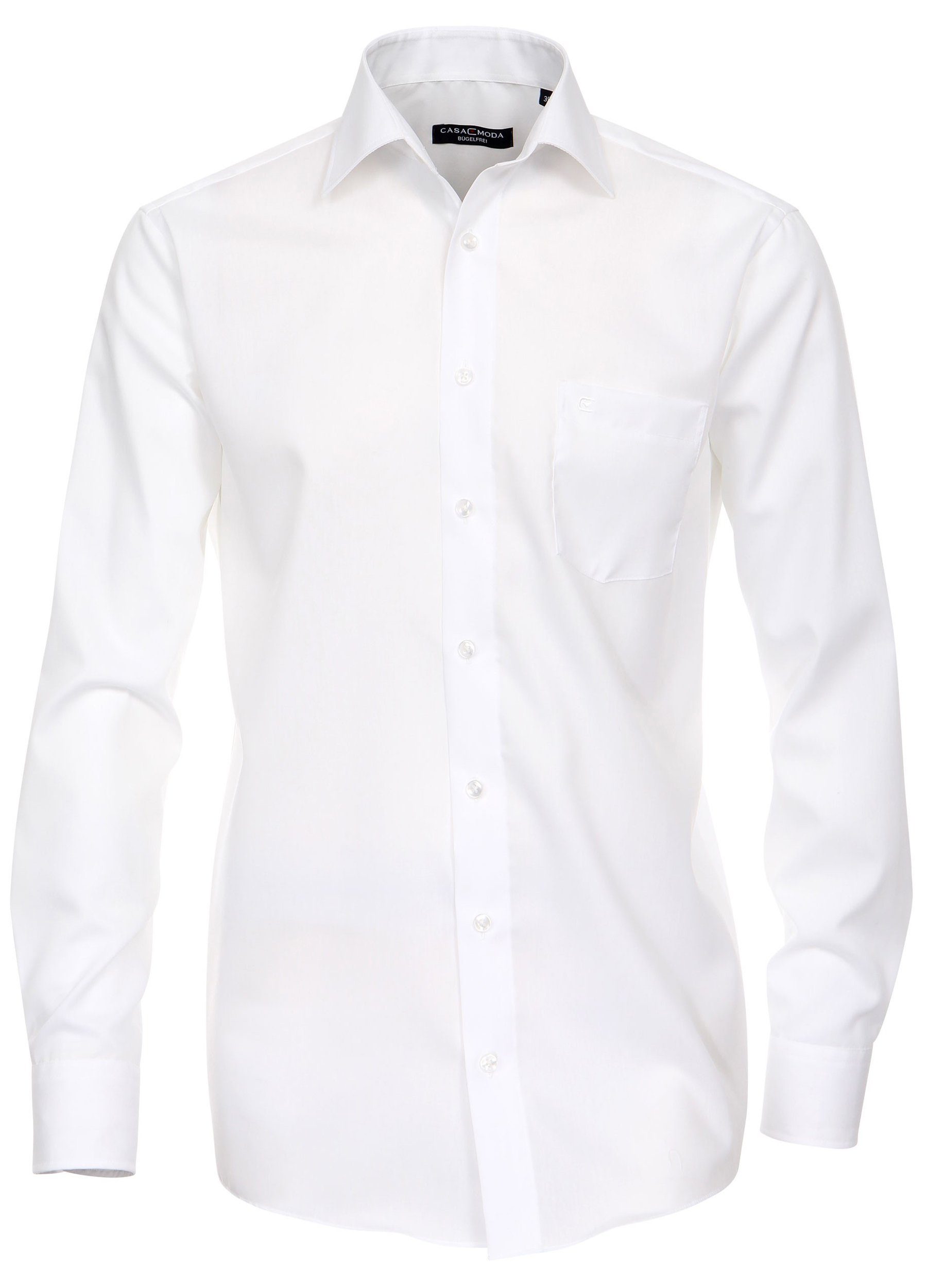 CASAMODA Businesshemd Herren Hemd extra langer Arm 69cm Langarm Hemd uni re günstig online kaufen