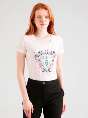 Guess T-Shirt (1-tlg) Ziersteine