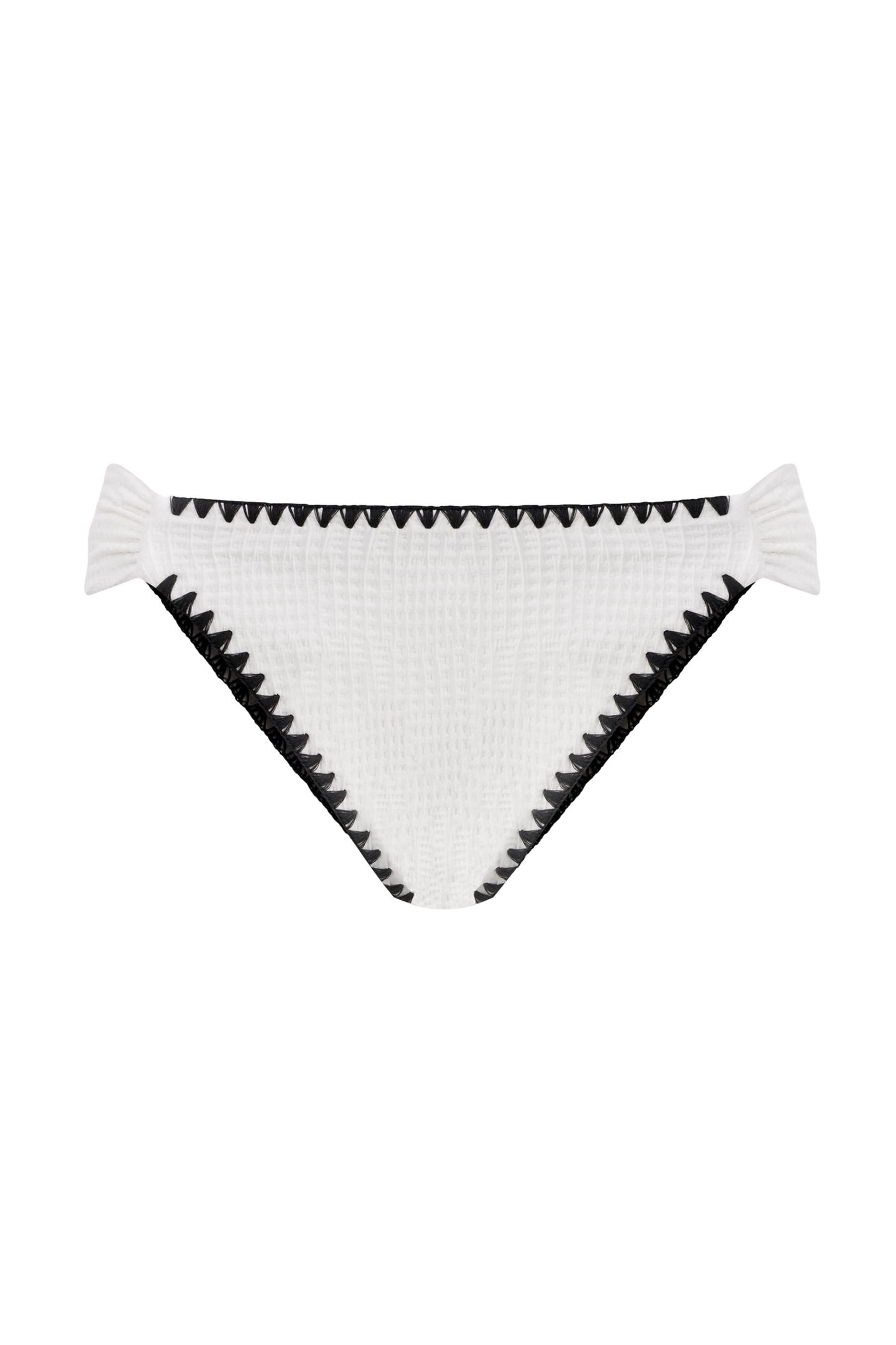 Bikini-Hose Mint Velvet strukturierte Bikinihose, hohes Bein