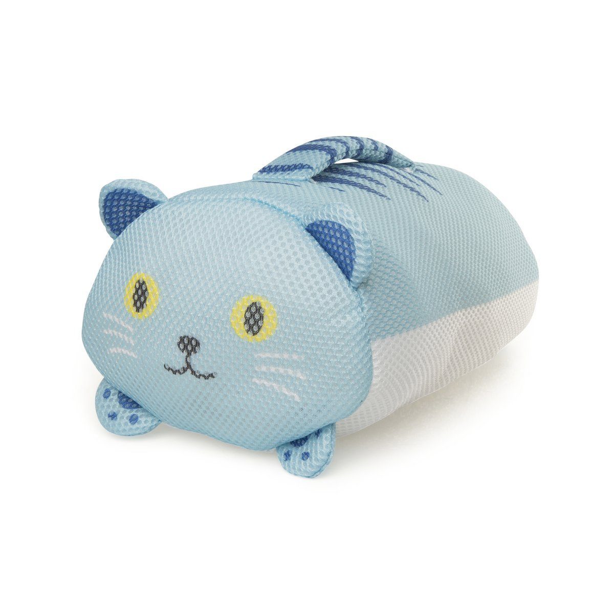 Kikkerland Wäschesack Katze Netz Blau Handy Cat Laundry Bag 25 x 15,5 x 2,5 cm