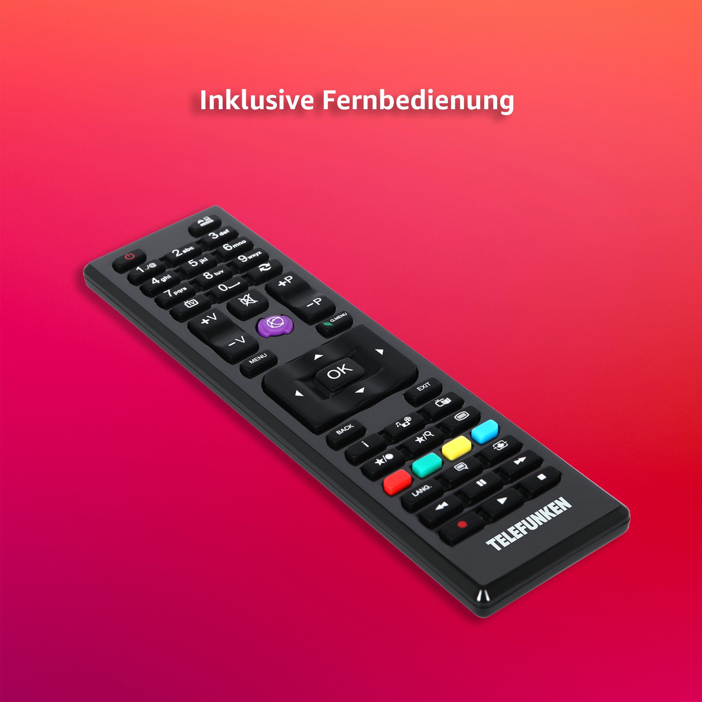 Telefunken XF32N750M LCD-LED Fernseher (80 cm/32 Zoll, Full HD, Triple-Tuner, USB-Mediaplayer)