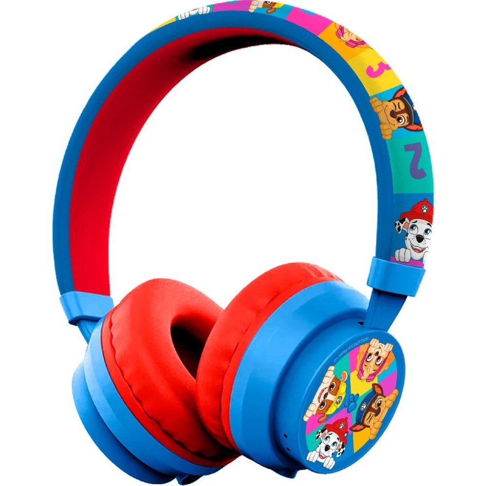 mit Euroswan Kinder-Kopfhörer Kopfhörer bluetooth Kids Patrol kindersicherer Paw Lautstärke
