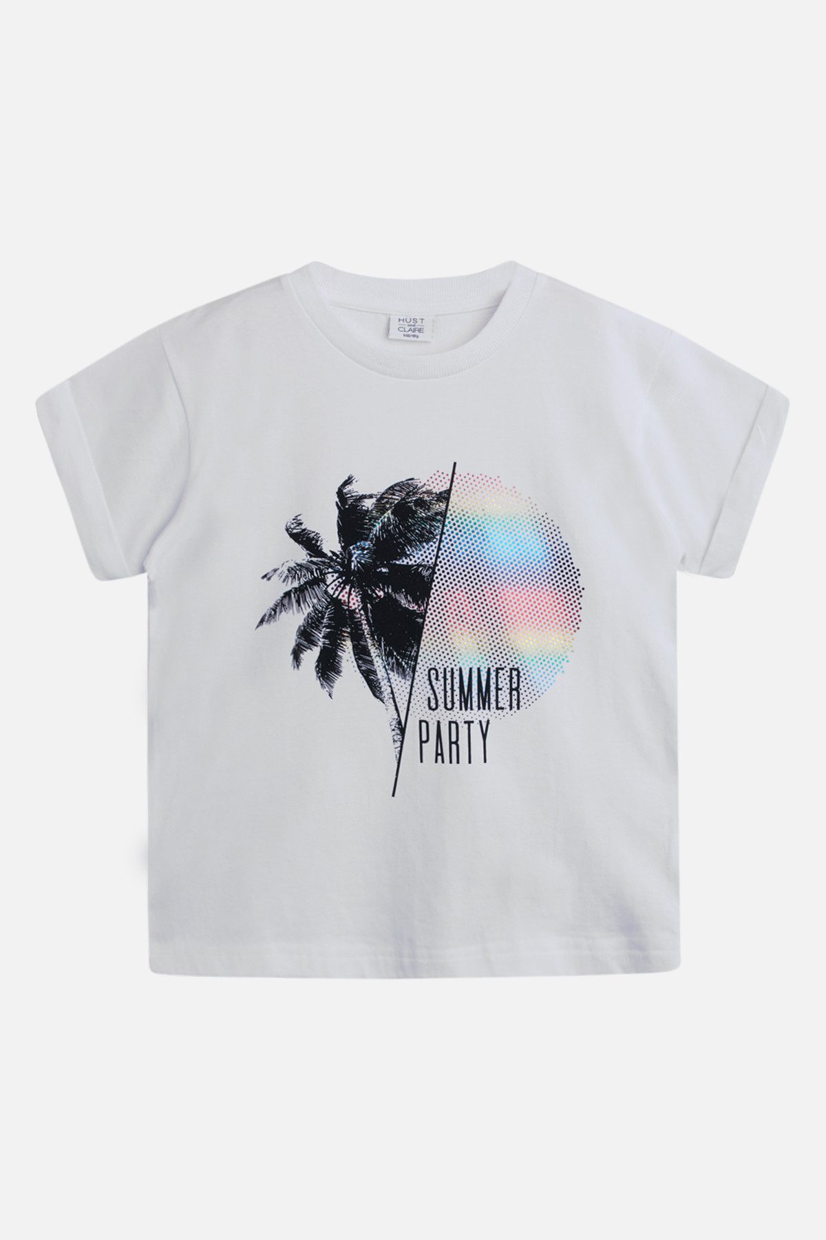 Hust & Claire T-Shirt Amarisa (1-tlg) Print auf der Vorderseite, ideal für den Alltag