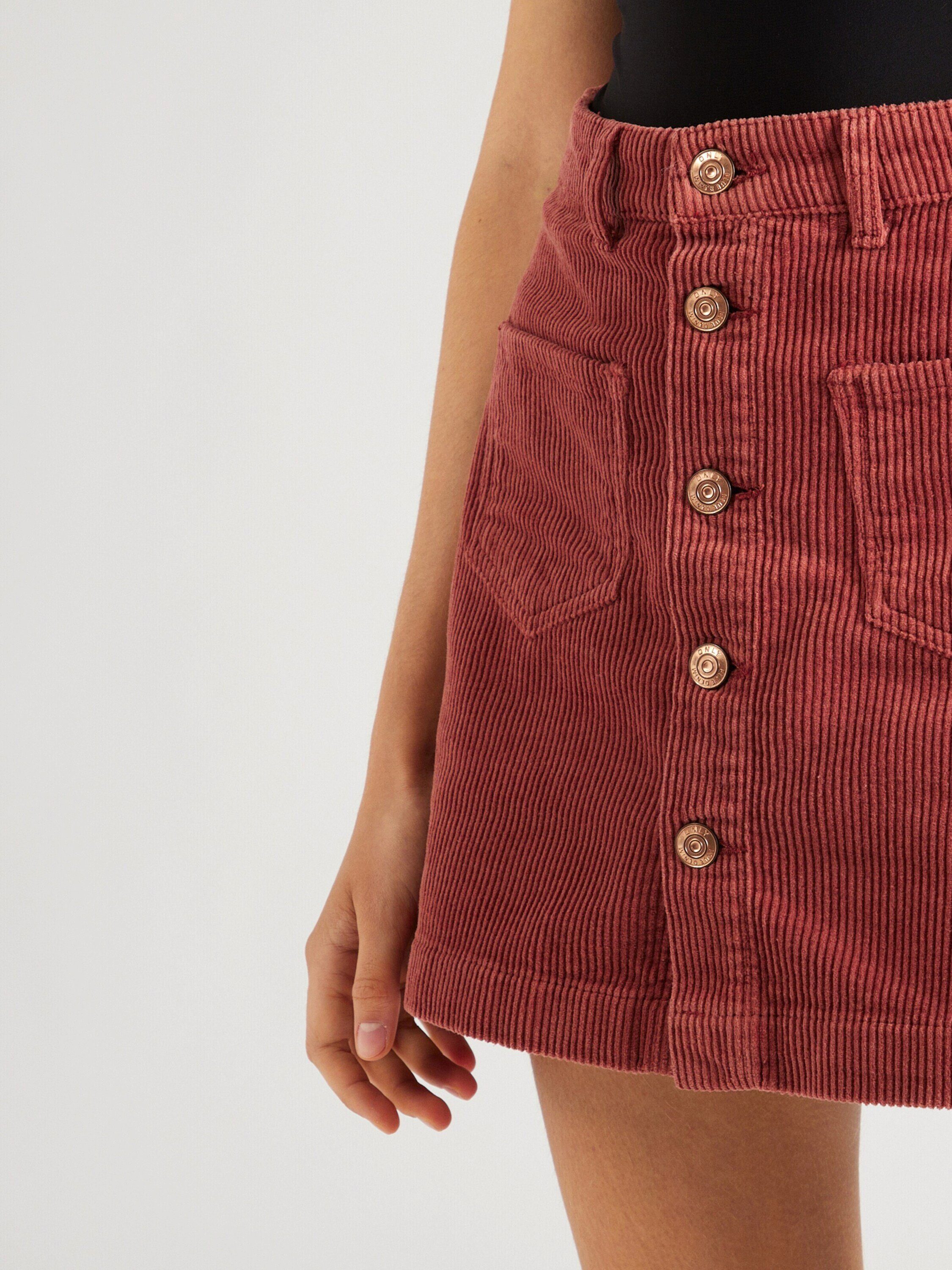 ONLY Minirock ONLAMAZING (1-tlg) Plain/ohne Details