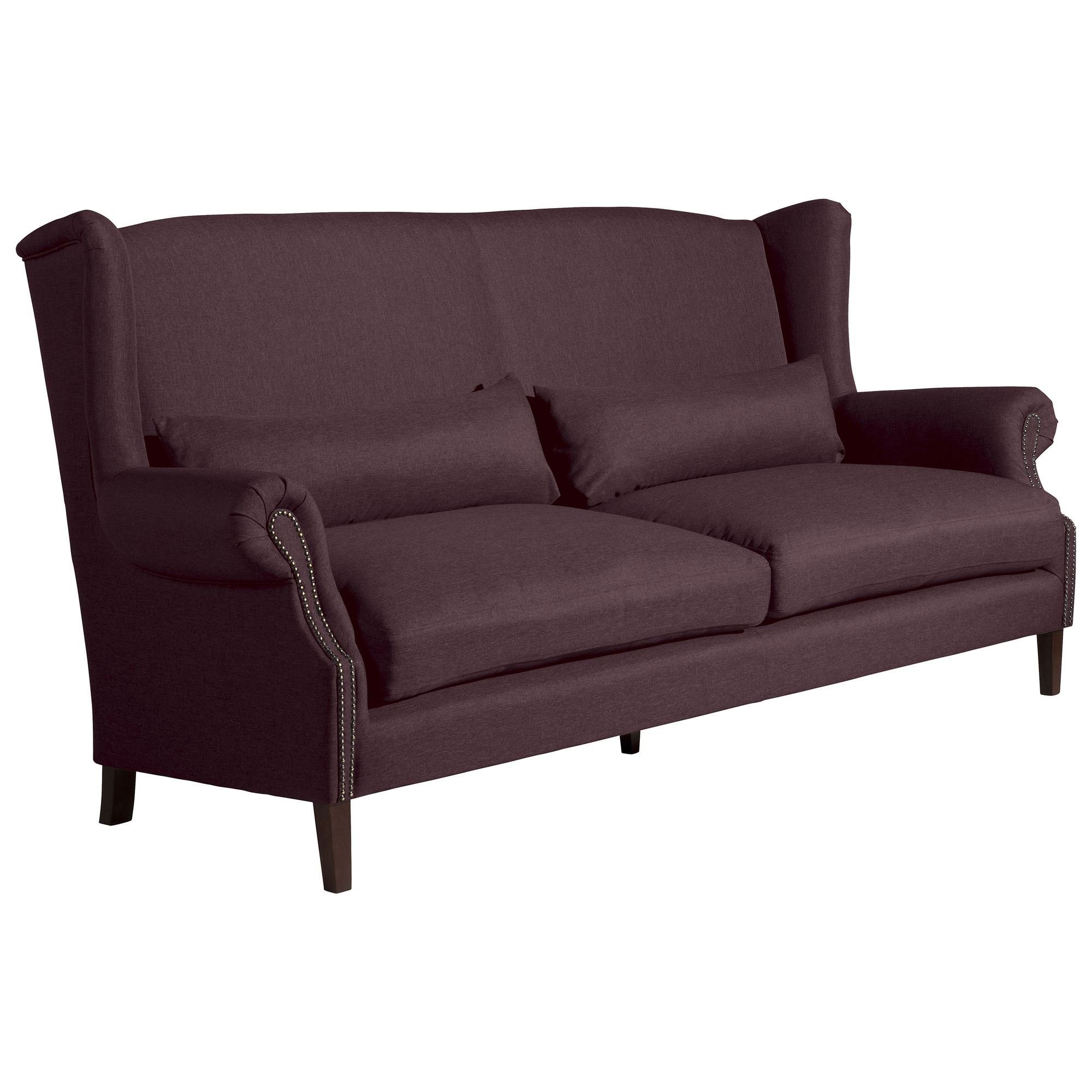 58 aufm Kessel Sofa Sofa 3-Sitzer (2-geteilt) Kandy Bezug Flachgewebe, Sparpreis inkl. Kostenlosem Versand 1 Teile, hochwertig verarbeitet,bequemer Sitz