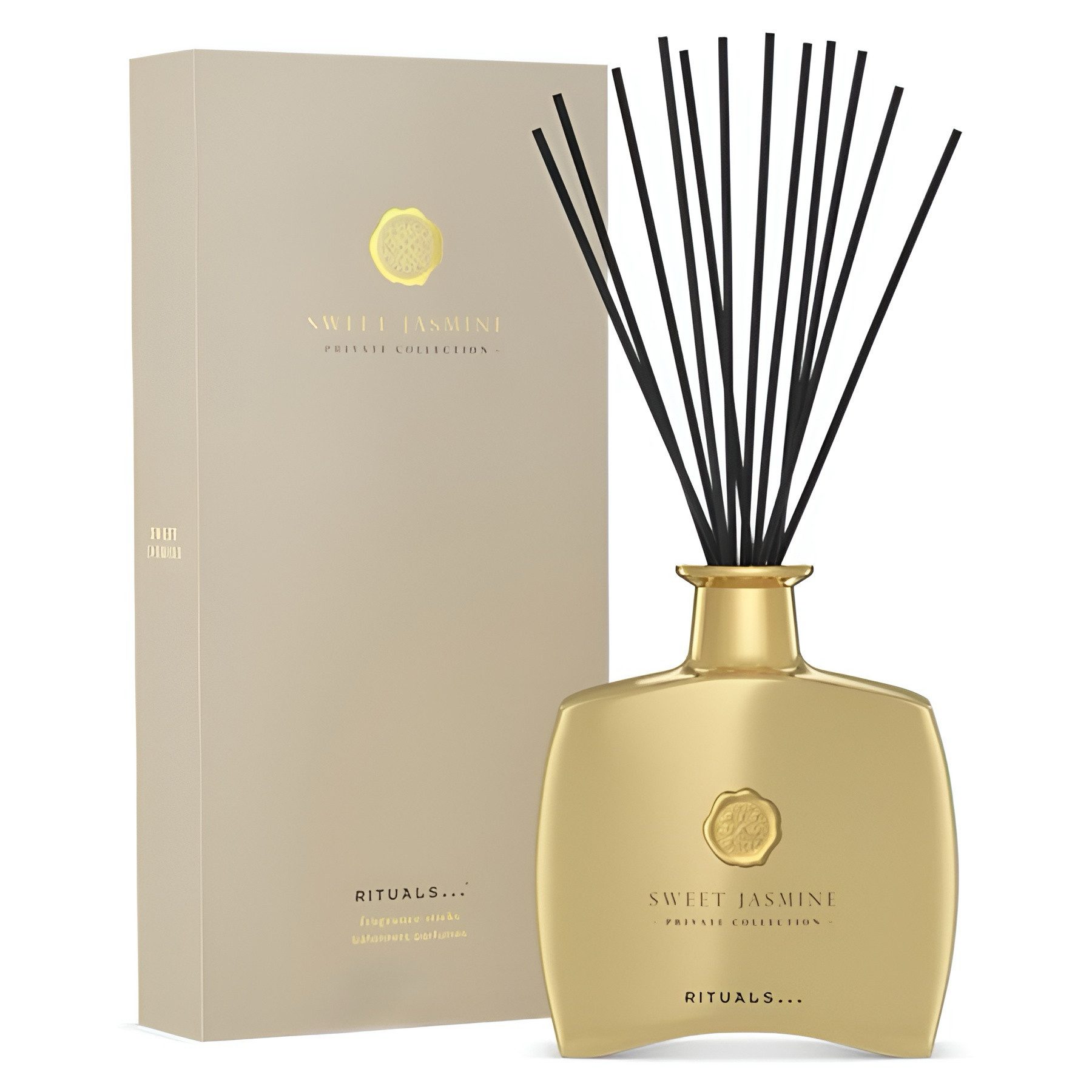 Rituals Duft-Set Duftstäbchen PRIVATE COLLECTION Sweet Jasmine Raumduft, 2-tlg., Fragrance Sticks, Duftspender, Raumduftspray, Geruchsentferner