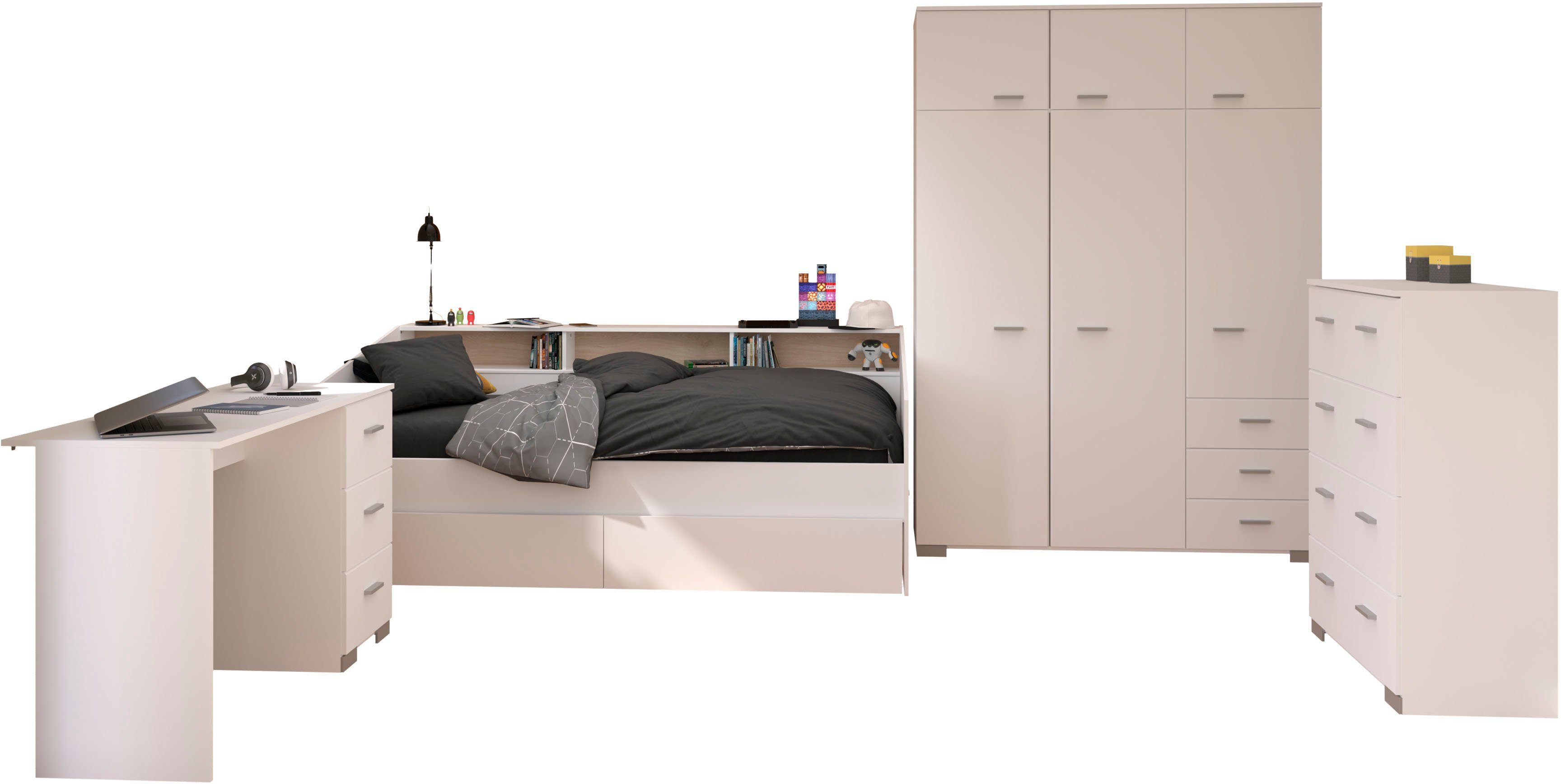 Parisot Jugendzimmer-Set Sleep 40, (5-tlg)