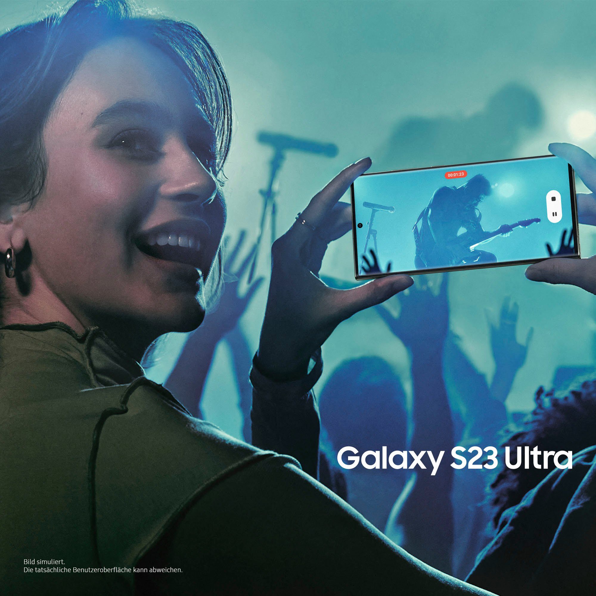Samsung Galaxy S23 Ultra Smartphone GB 200 cm/6,8 Beige MP Speicherplatz, Kamera) Zoll, (17,31 512