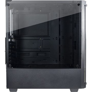 PC Store NCA Workstation C303 XEON Business-PC (XEON E5 2680v2, AMD HD, 16GB RAM 240GB SSD ohne HDD GB RAM, Luftkühlung, Glas Gehäuse)