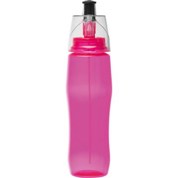 Livepac Office Trinkflasche Sporttrinkflasche mit Sprayfunktion / 700ml / Farbe: pink