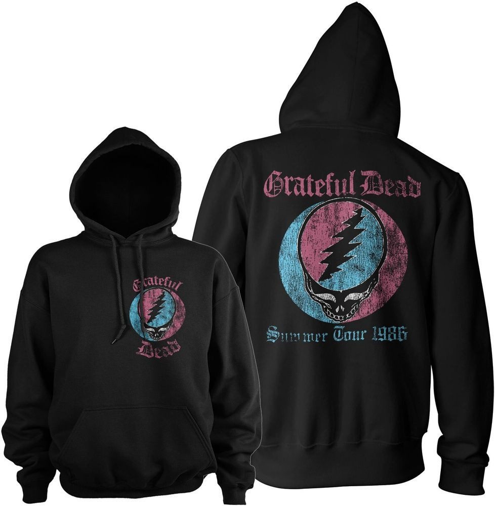 Grateful Dead Hoodie 1986 Summer Tour Hoodie