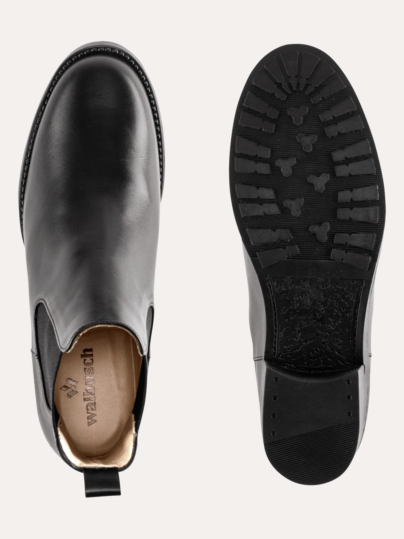 Walbusch Damen Thermo Chelsea Stiefelette Weite G Thermolite Chelseaboots Stiefelette, Spanien gefertigt, weich gepolstert, Reißverschluss – Bild 2 von 4