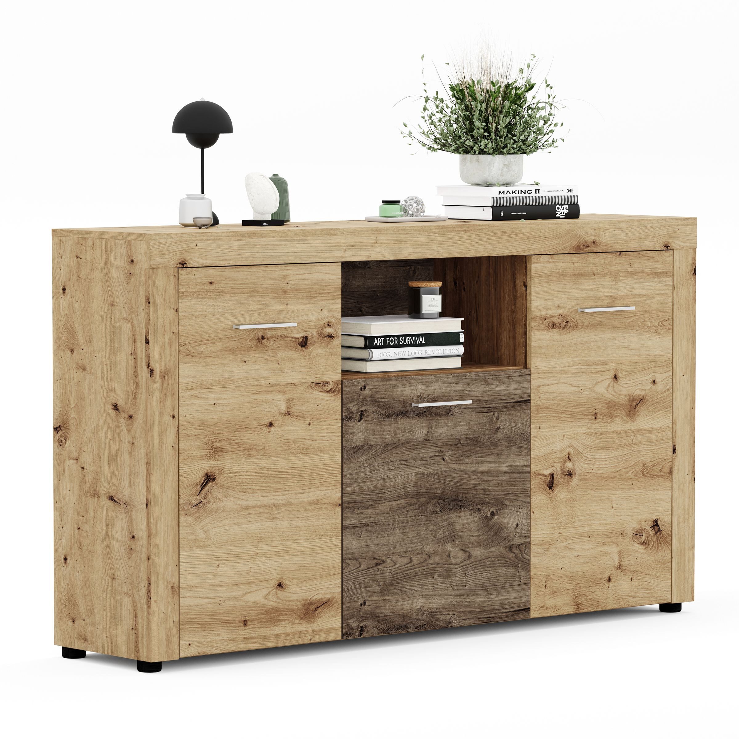 xonox.home Sideboard 152 x 89 x 34 cm (B/H/T)