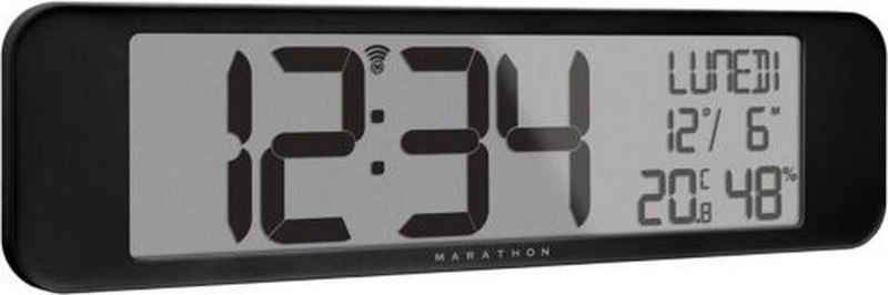 Marathon Wanduhr Marathon atomic panaromic wall clock xxxl
