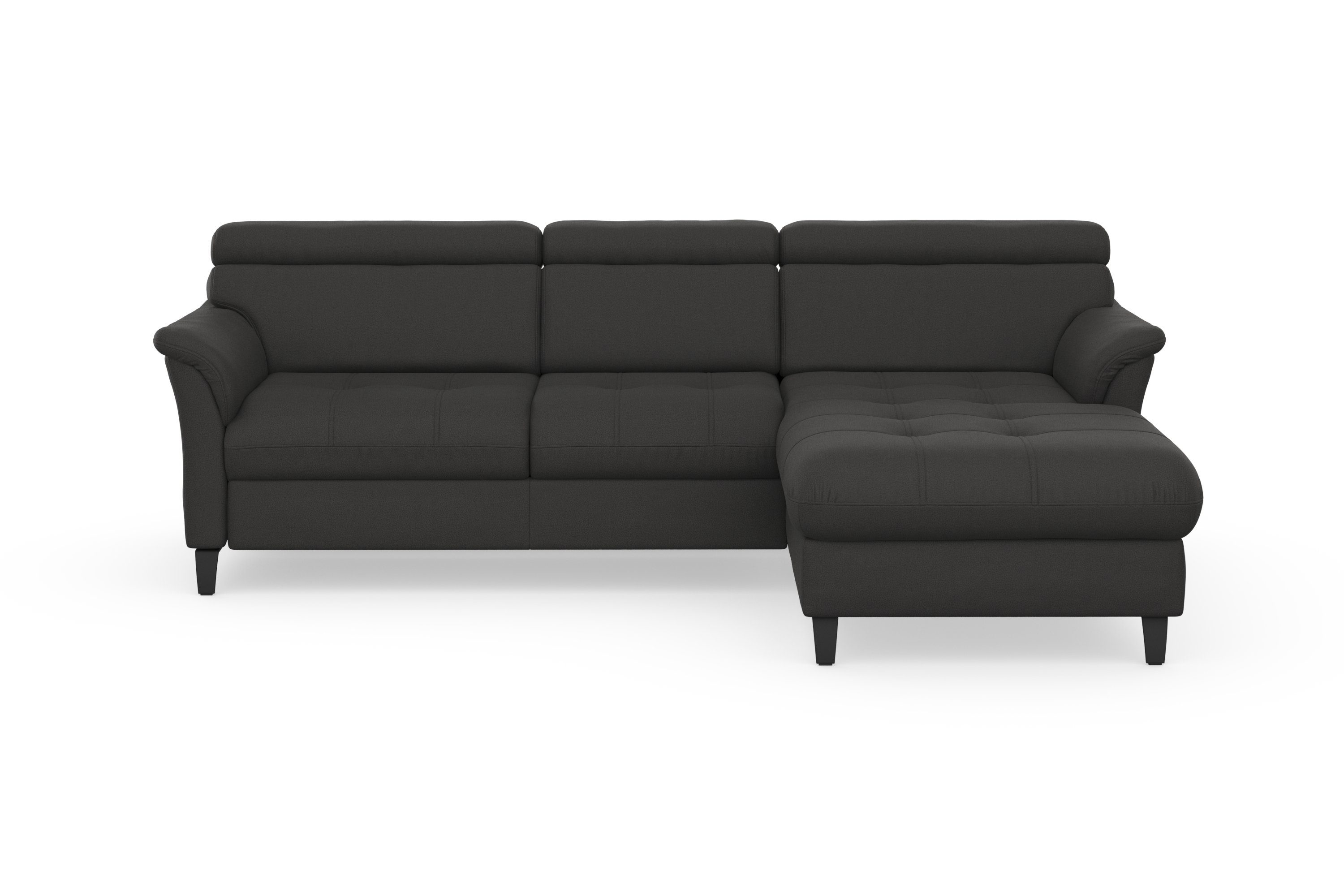 sit&more Ecksofa Marano, Kopfteilverstellung, inklusive Bettfunktion, mit wahlweise Bettkasten