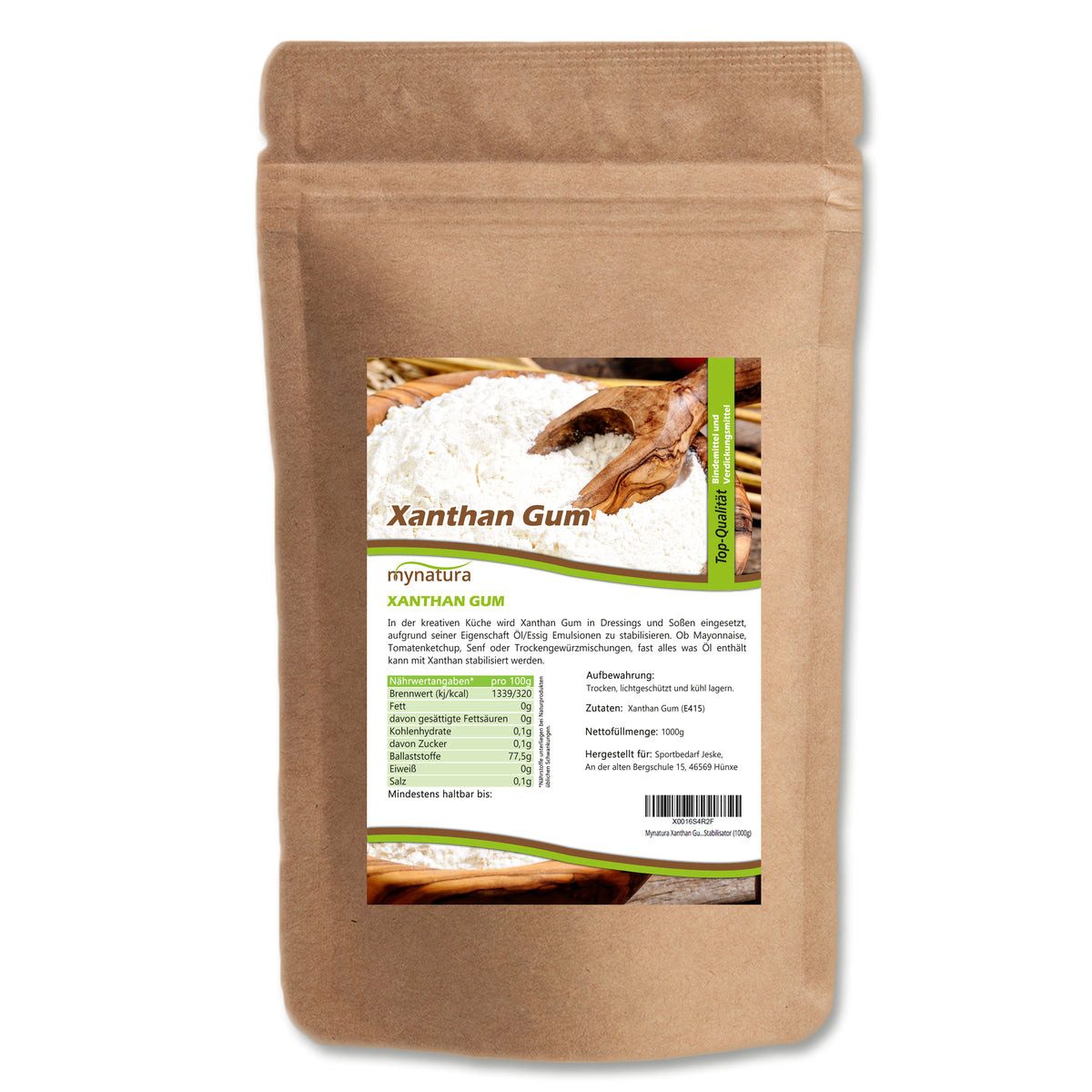 Mynatura Mehl Mynatura Xanthan Gum Bindemittel