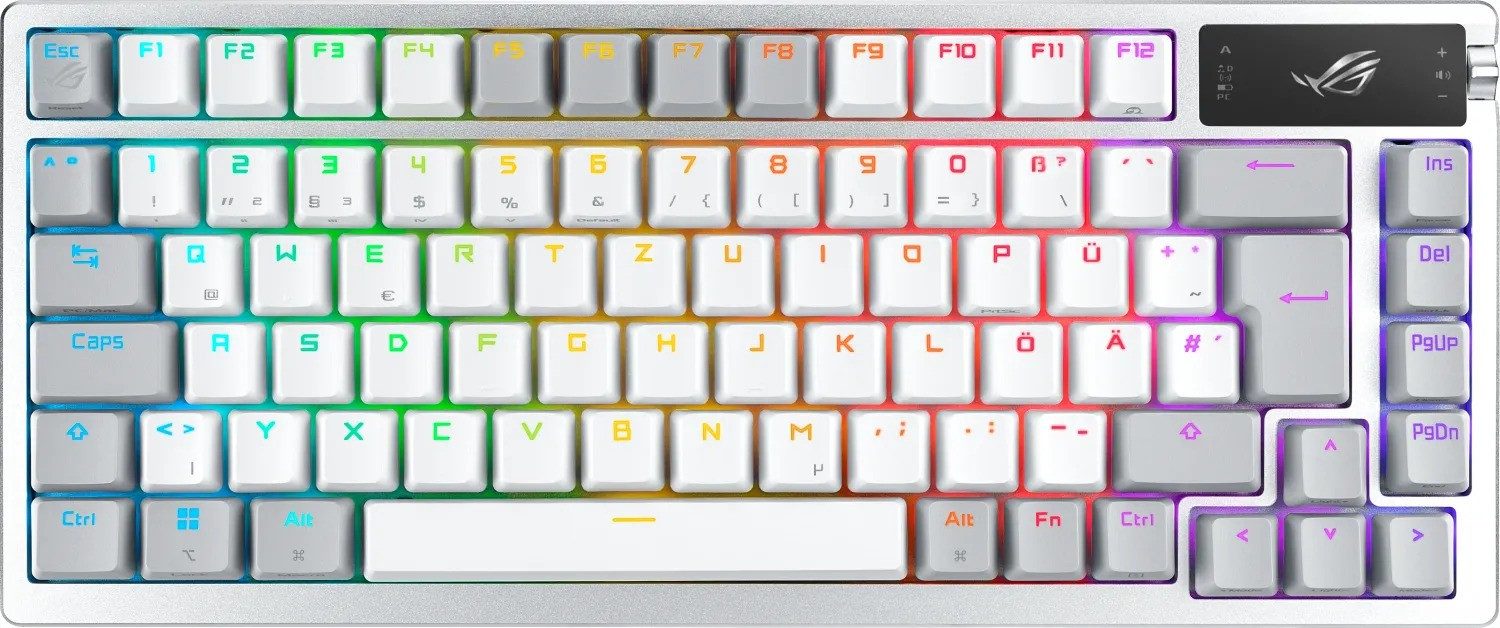 Asus ROG Azoth White DE Gaming-Tastatur