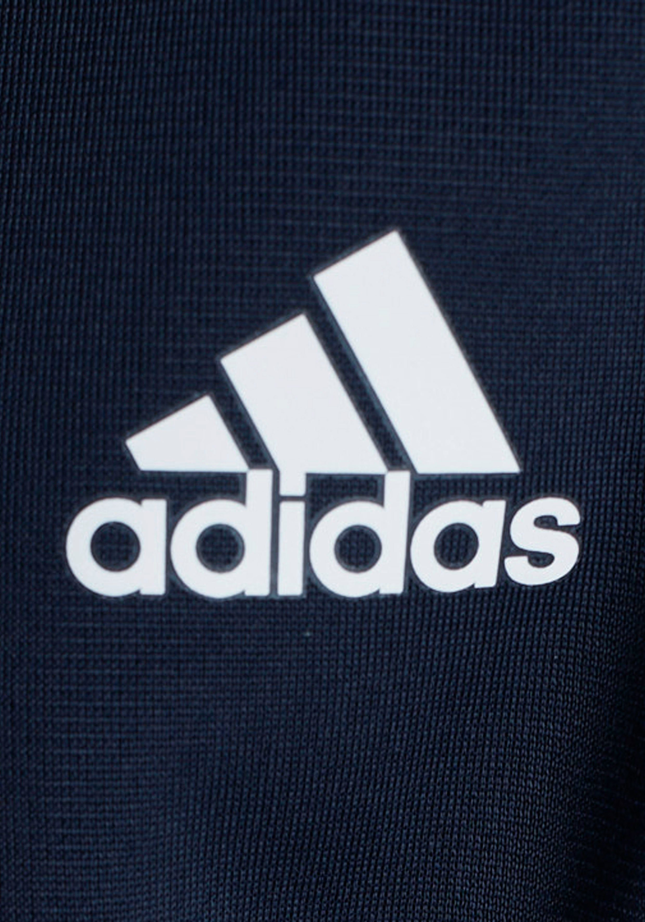 adidas Sportswear Trainingsanzug ESSENTIALS Ink (2-tlg) Legend / LOGO BIG White