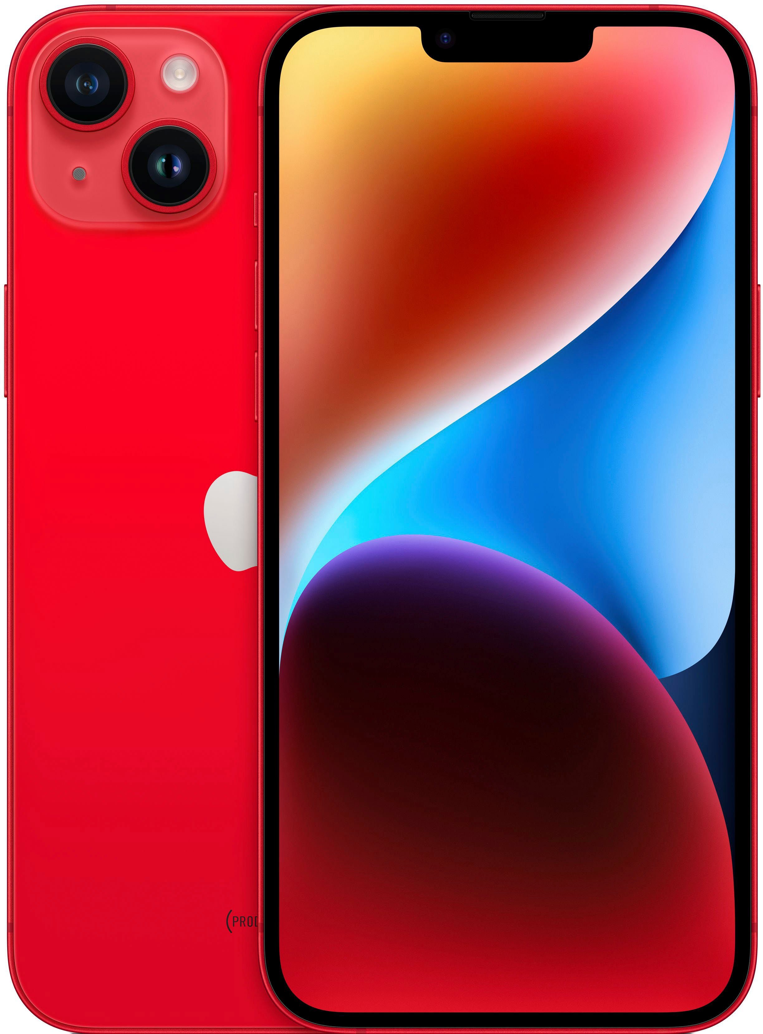 GB iPhone MP 14 (17 12 Kamera) 512 Smartphone Zoll, red cm/6,7 Plus Speicherplatz, Apple 512GB