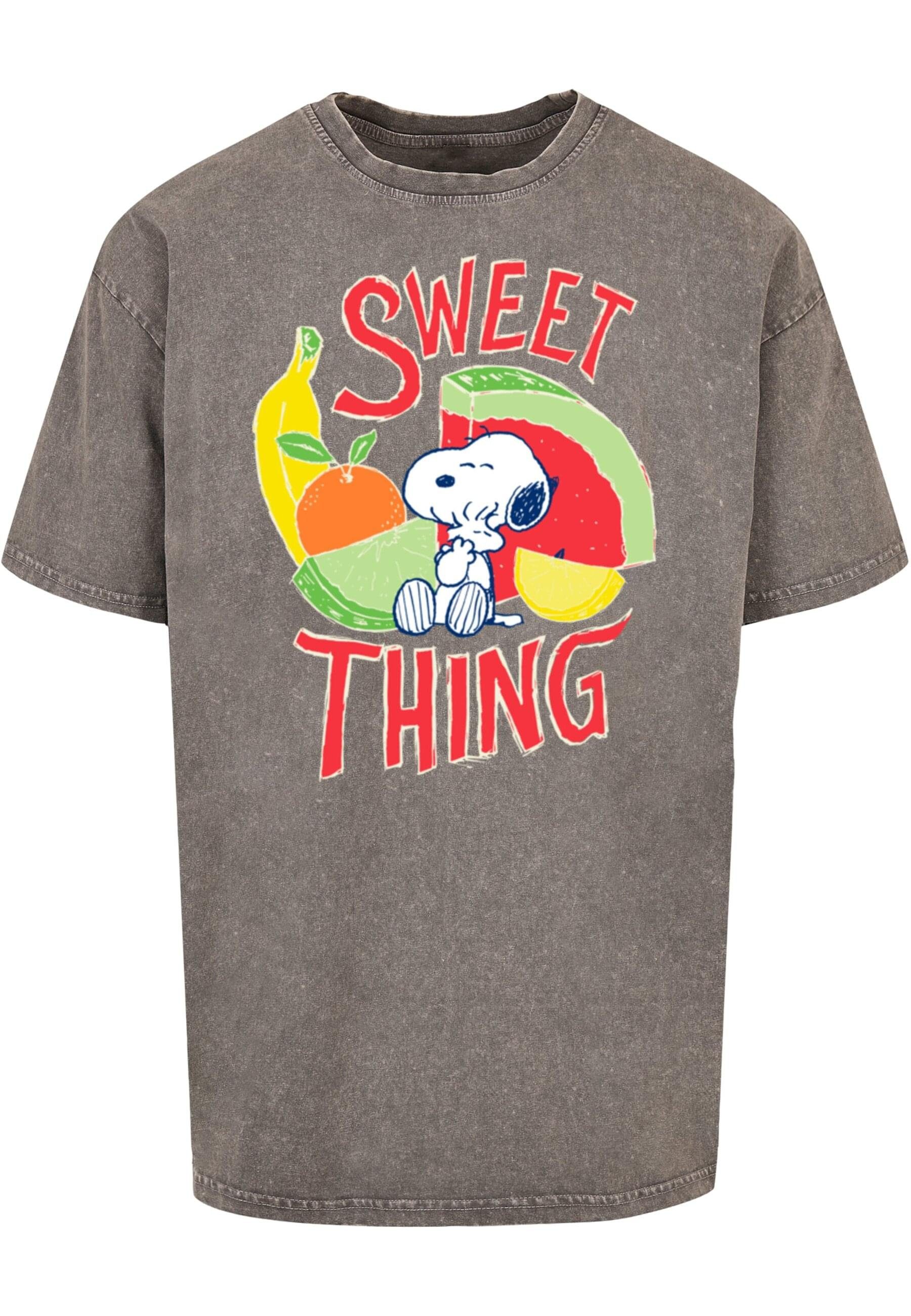 Acid Herren T-Shirt - Sweet thing Washed Peanuts Heavy Merchcode (1-tlg) Tee Oversize