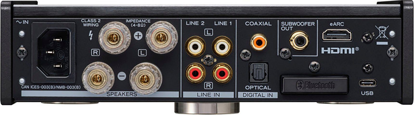 Kanäle: DAC AI-303 (Anzahl schwarz Audioverstärker 100 TEAC USB 2, W)