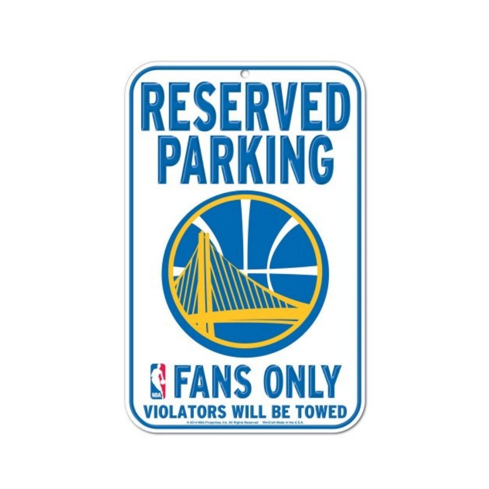 Golden State Warriors Golden State Warriors Parkplatzschild