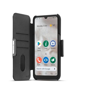 Doro 8100 Plus inkl. Tischladestation und Wallet Case Smartphone (15,4 cm/6,08 Zoll, 32 GB Speicherplatz, 13 MP Kamera)