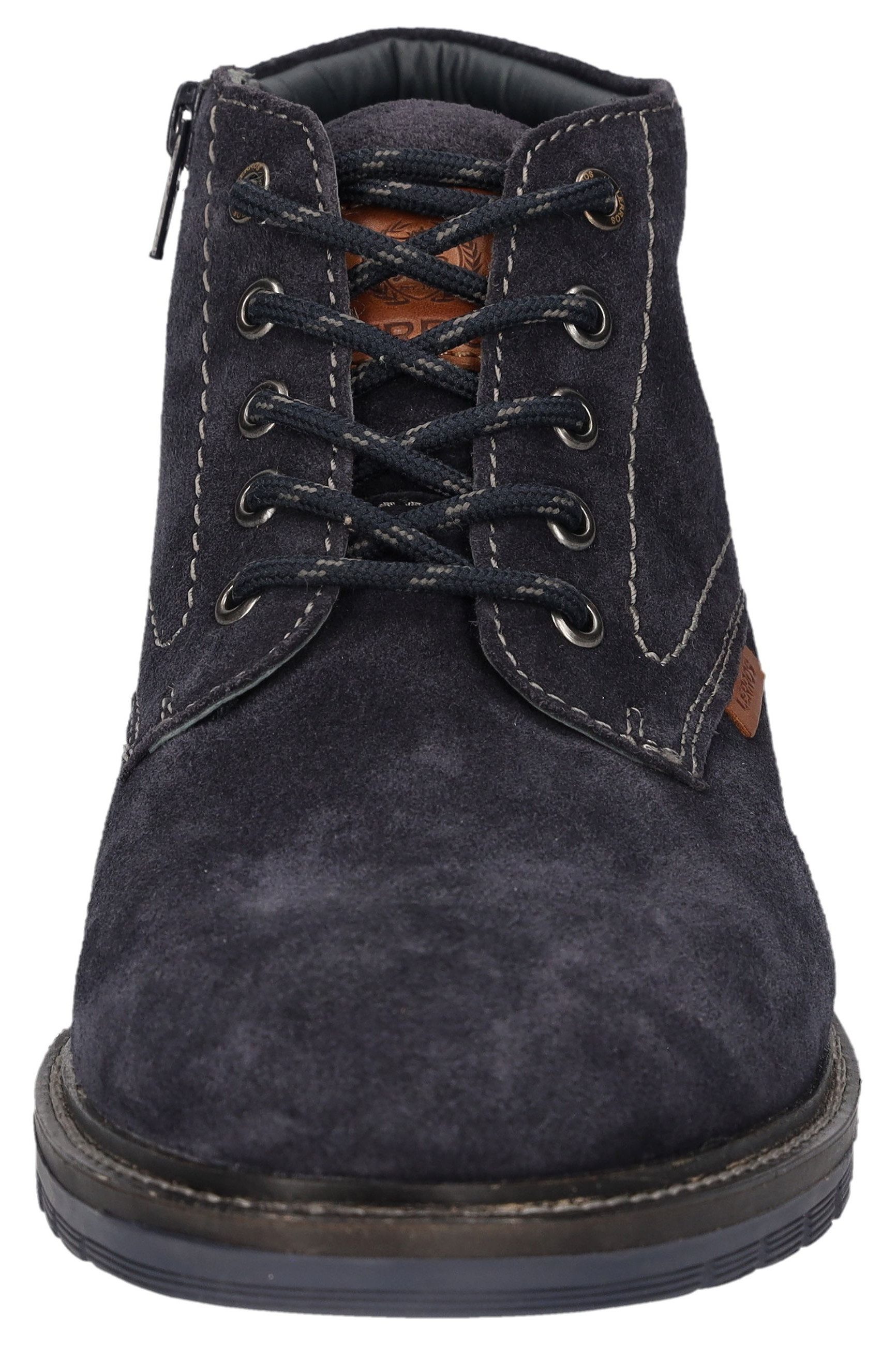 LERROS Schnürboots Business Schuh, Schnürboots mit Blockabsatz