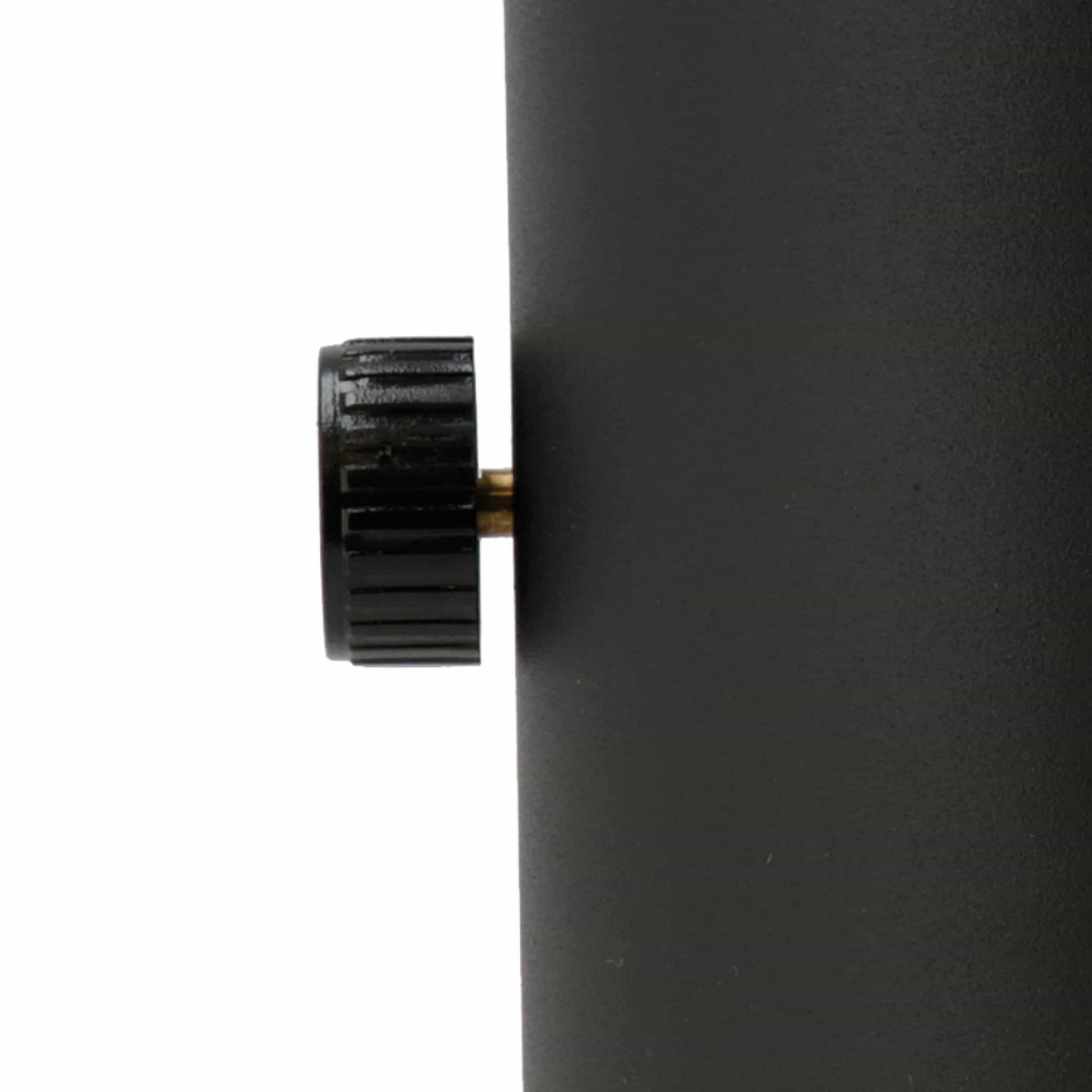 COSI Feuerstelle Cosiscoop XL Schwarz, (1-St), Gaslaterne Outdoor Terrassenfeuer Laterne Windlicht Feuerkorb Gartenlaterne