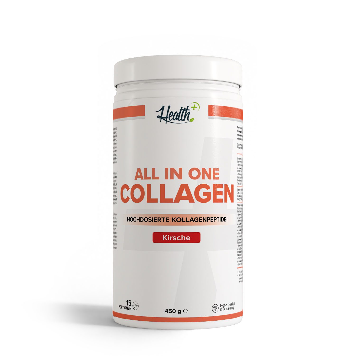 Zec+ Nutrition HEALTH+ ALL IN ONE COLLAGEN Kirsche Pulver