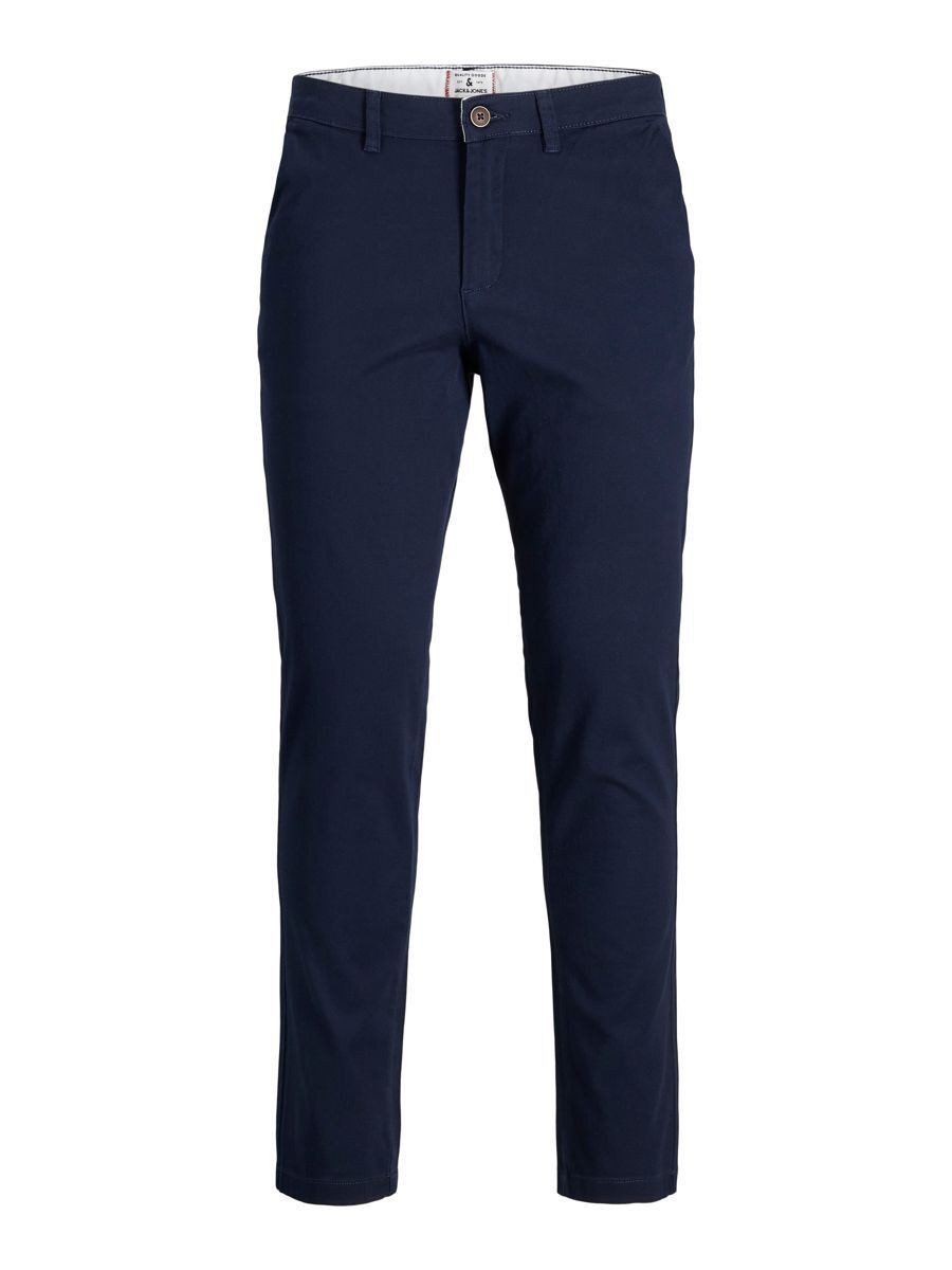 Chinohose JPSTMARCO mit schmalem Bein und pflegeleichtem Stoff