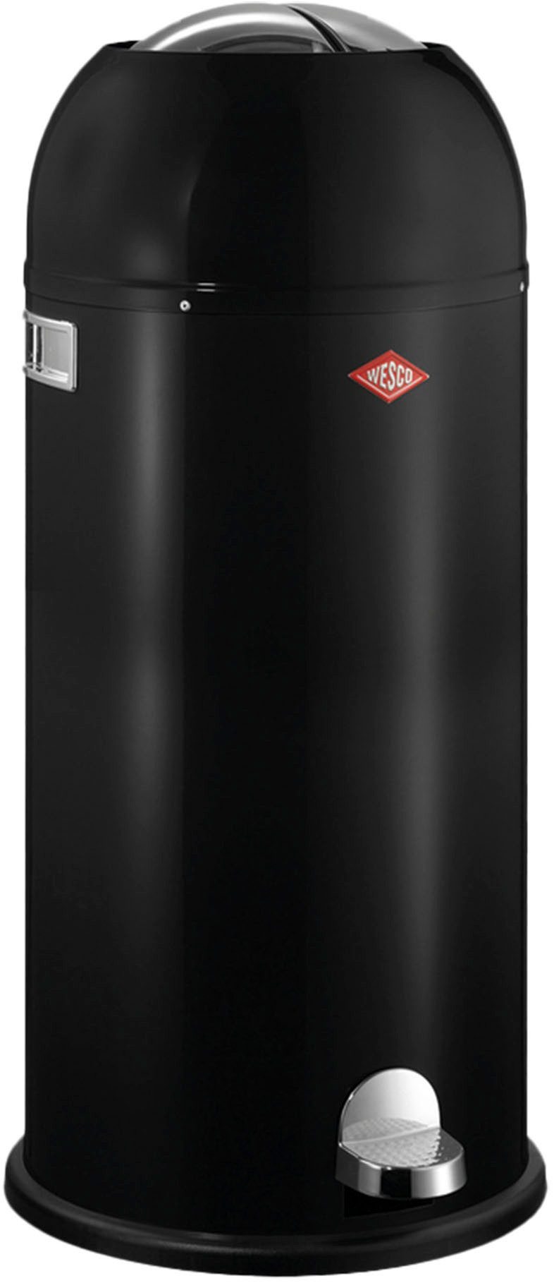 WESCO Mülleimer Kickmaster Maxi, Abfallsammler mit Dämpfer, 40 Liter