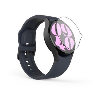 Hama Schutzglas für Samsung Galaxy Watch 6, 44 mm Durchmesser, Uhr für Samsung Galaxy Watch 6 44mm, Displayschutzglas, 1 Stück, Smartwatch, unzerbrechlich, robust, langlebig