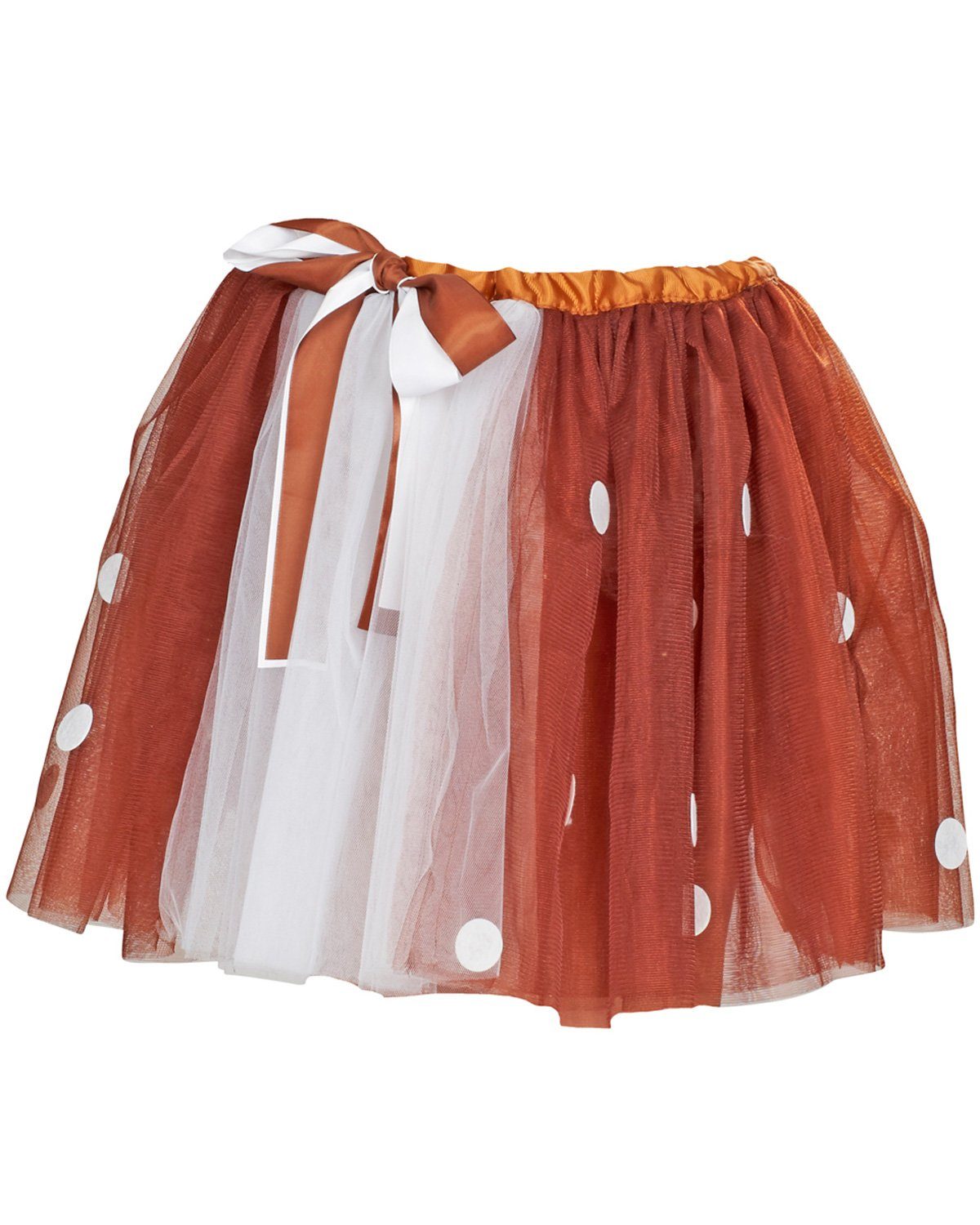 Das Kostümland Kostüm Reh Rentier Petticoat Tutu Rock - 414005, Braun